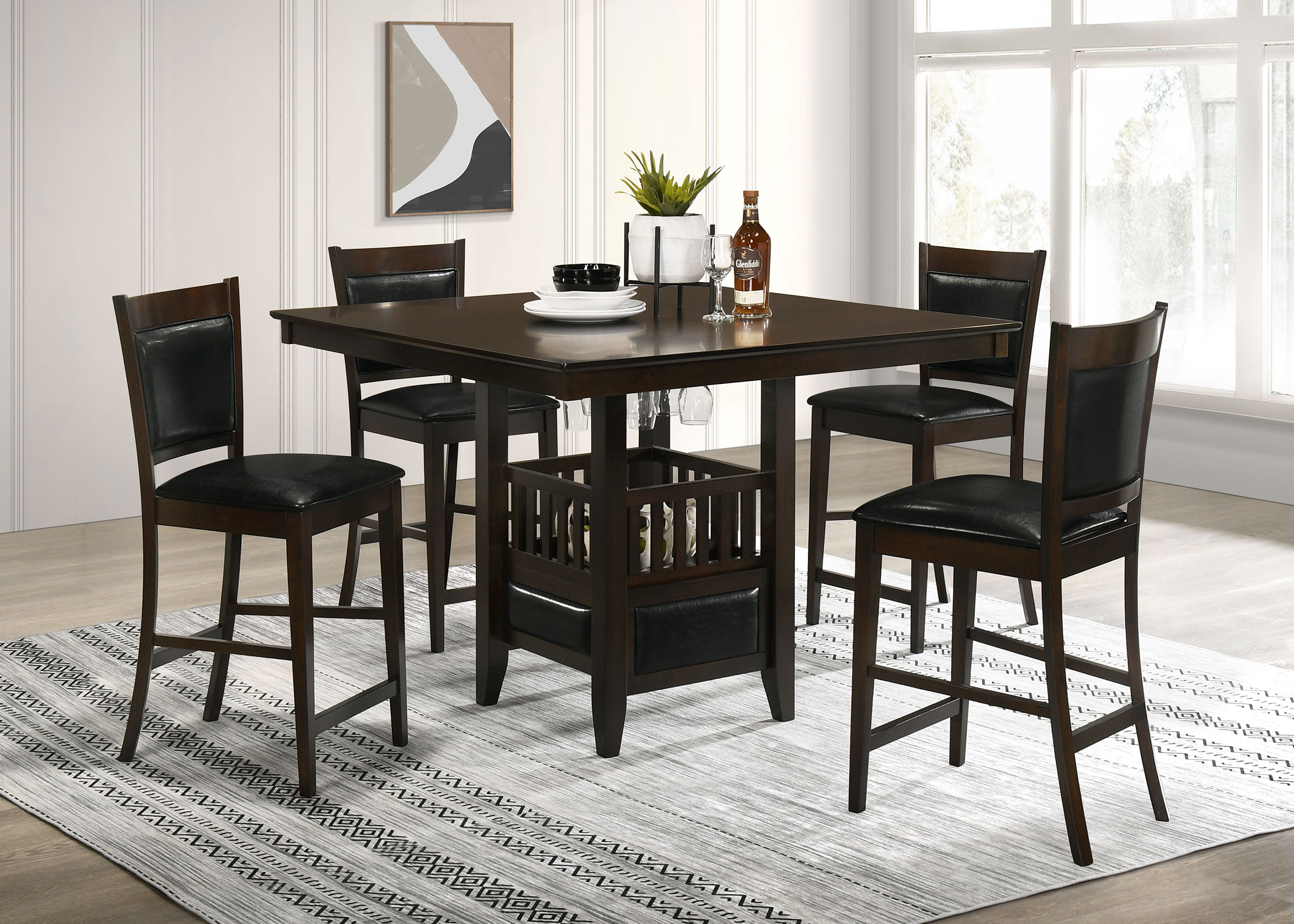Jaden 5 PC COUNTER HEIGHT DINING SET