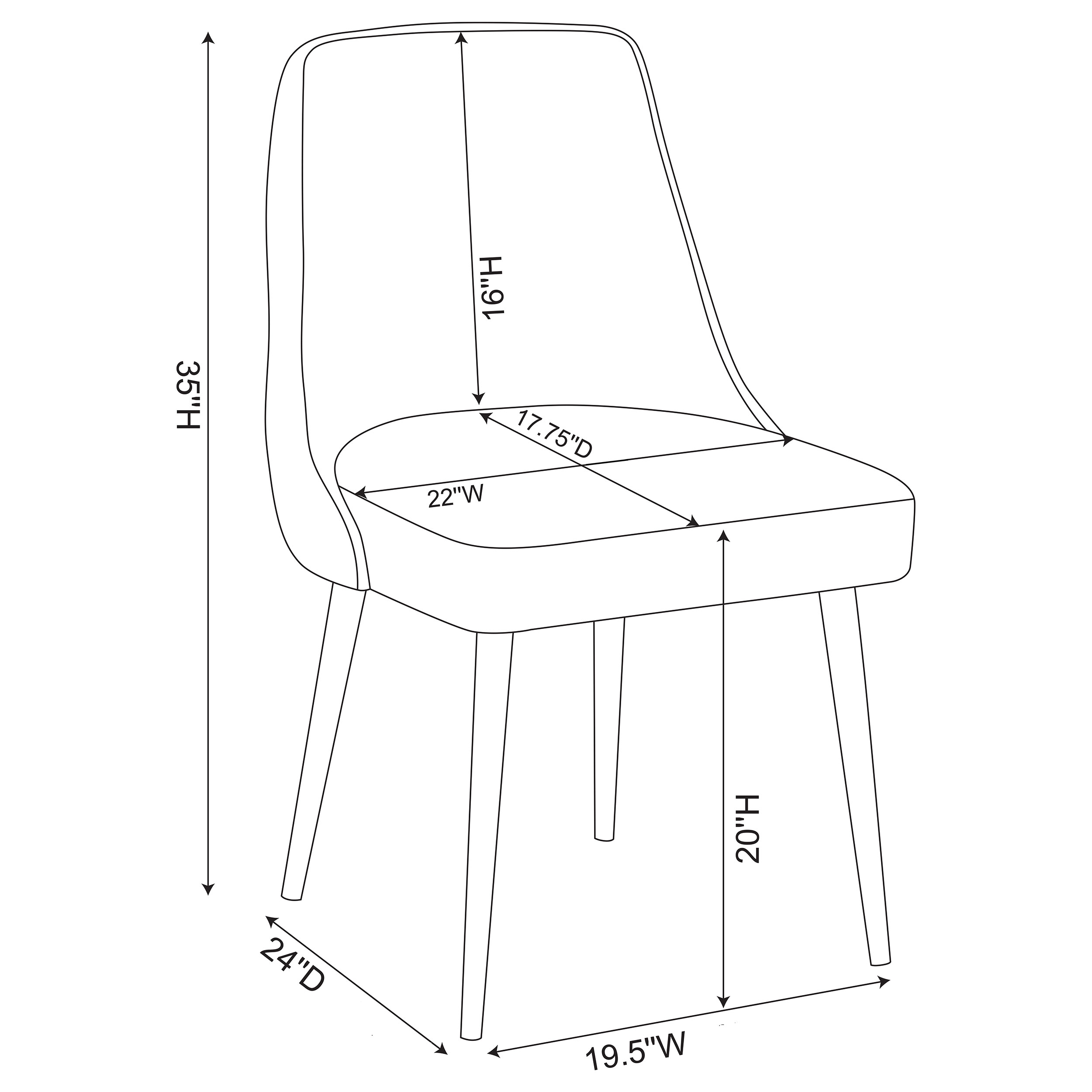 Cosmo SIDE CHAIR