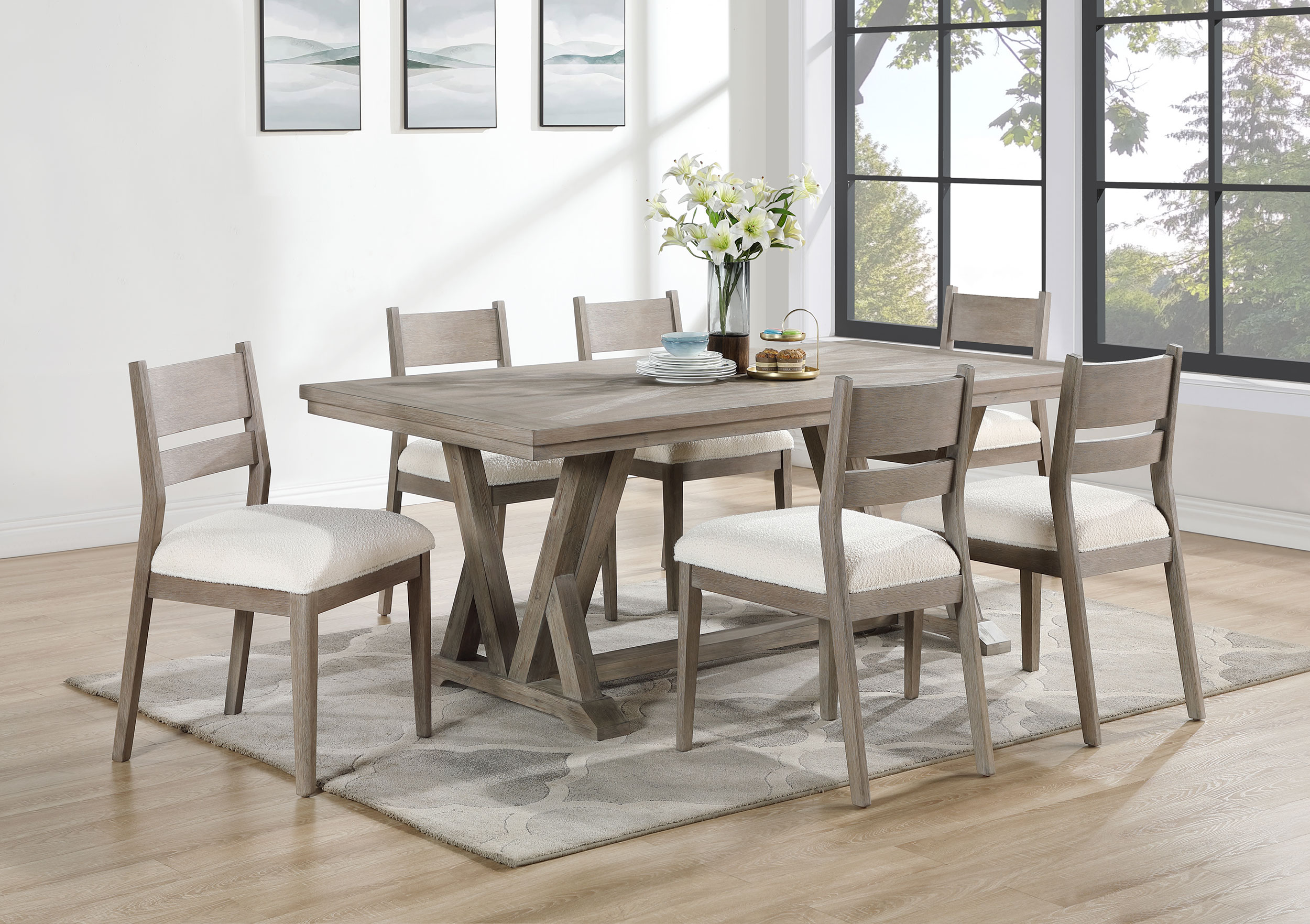 Cornelia 7 PC DINING SET