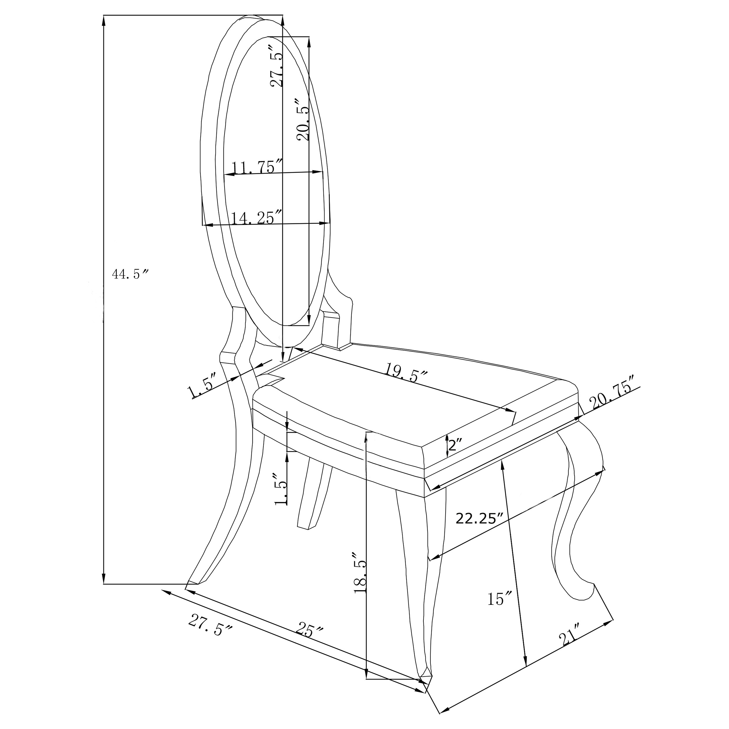 Anchorage SIDE CHAIR