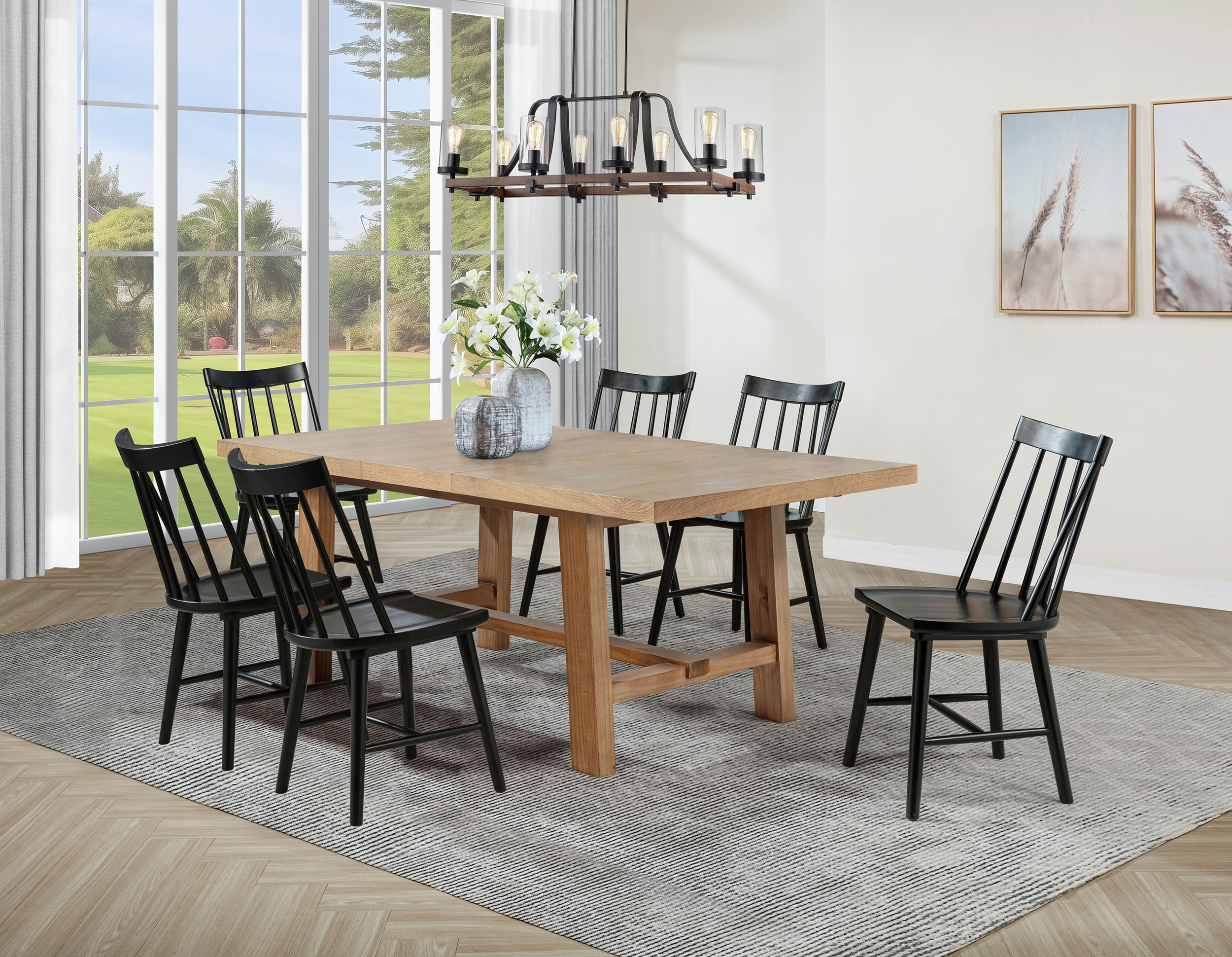 Middleton DINING TABLE 7 PC SET