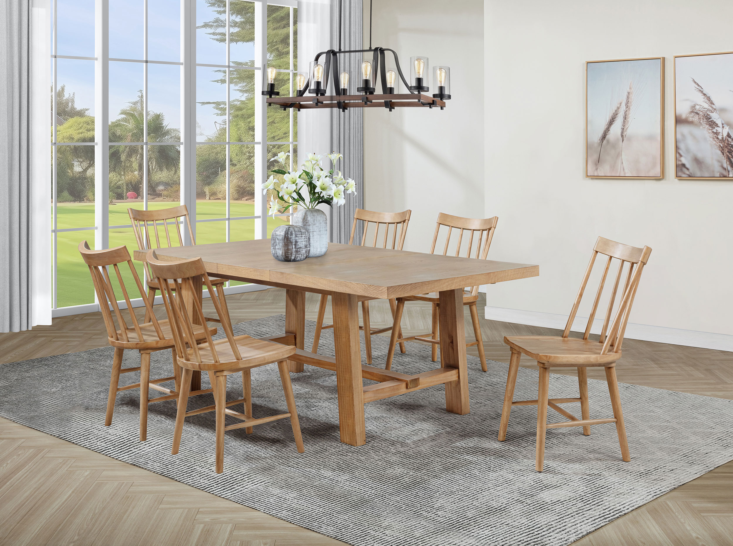 Middleton DINING TABLE 7 PC SET