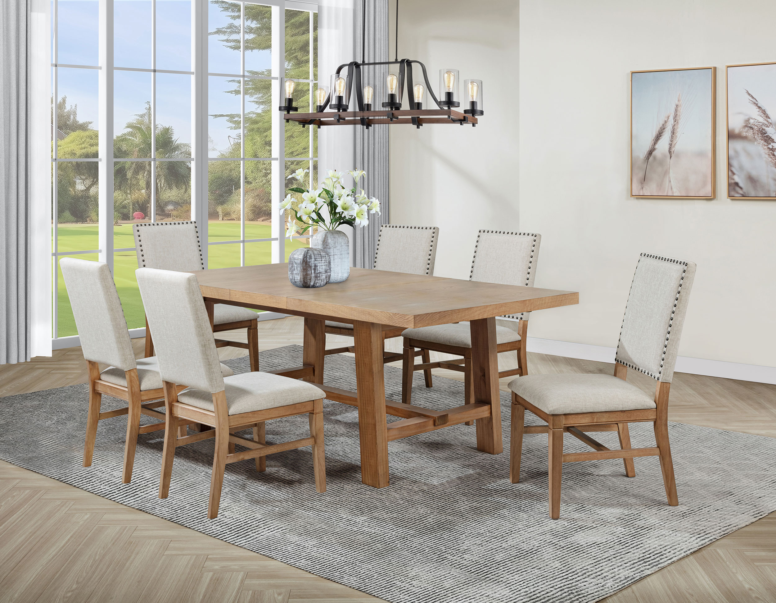 Middleton DINING TABLE 7 PC SET