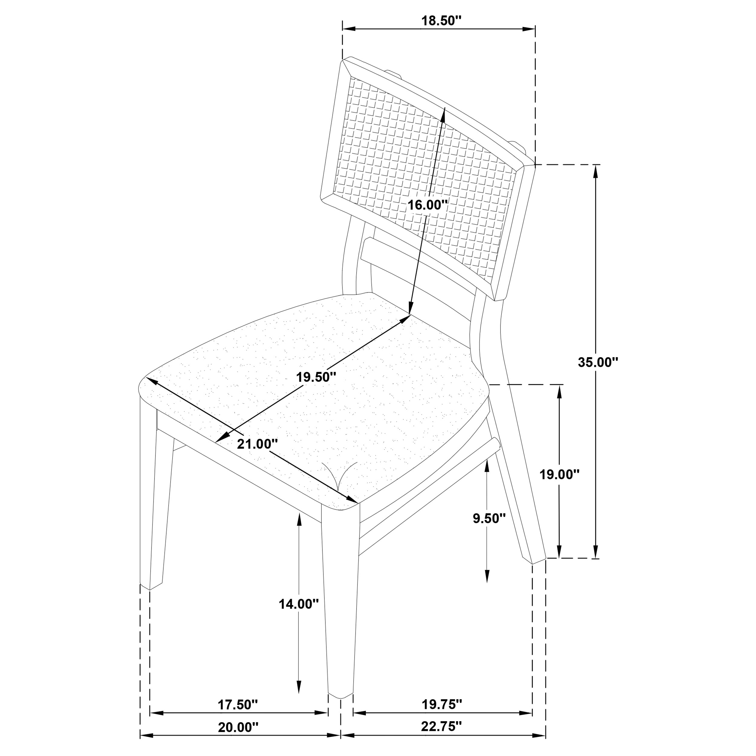 Kailani 9 PC DINING SET