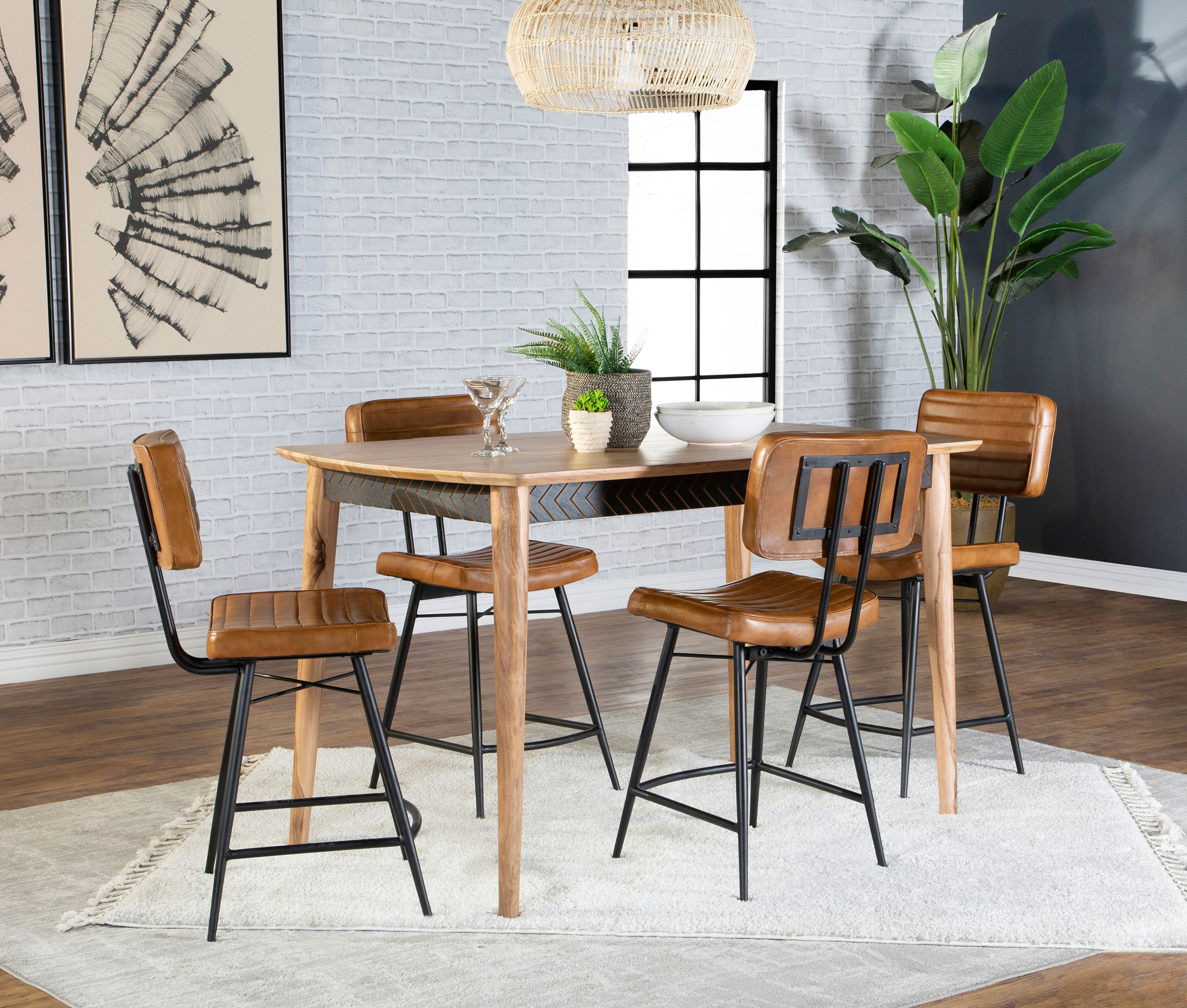 Partridge 5 PC COUNTER HEIGHT DINING SET