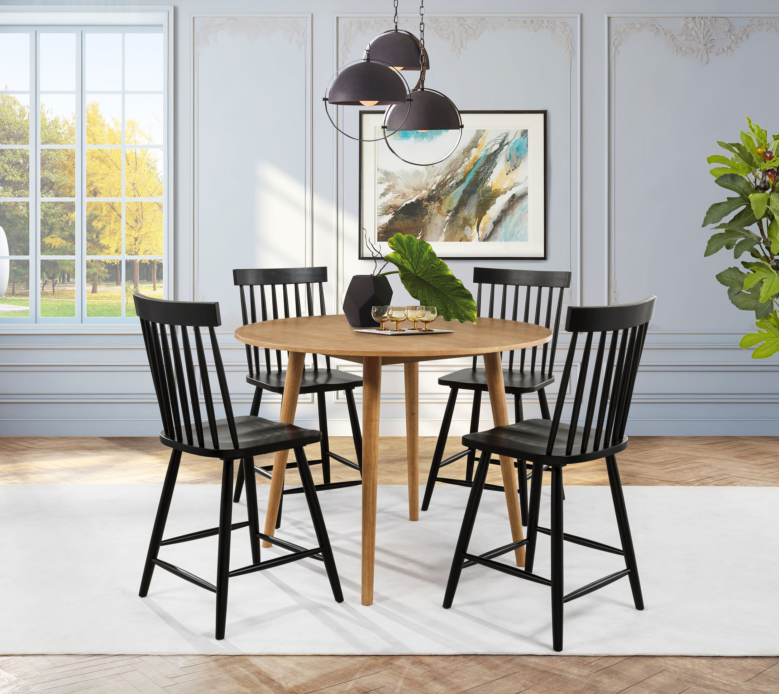 Andrews 5 PC COUNTER HEIGHT DINING SET