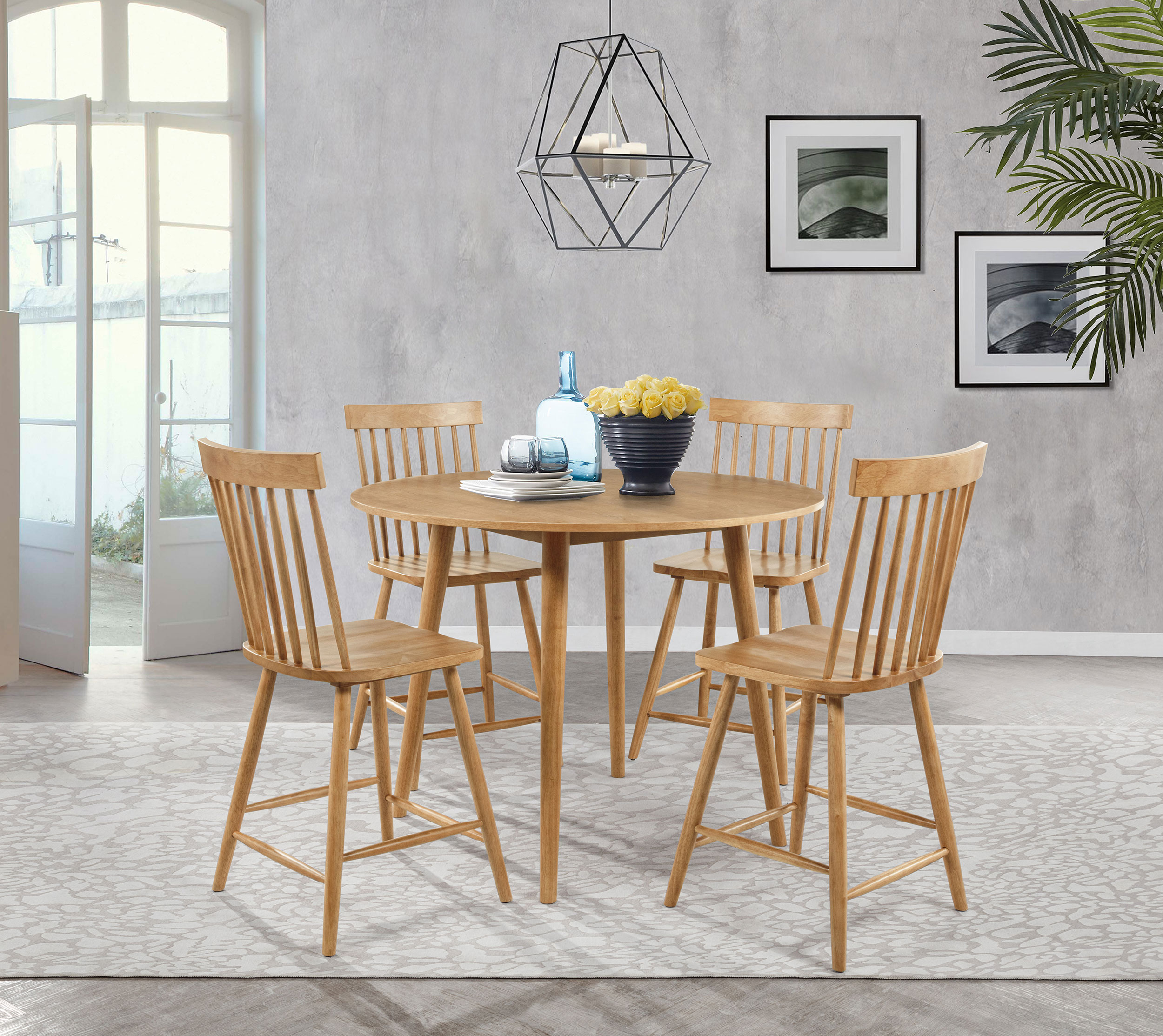Andrews 5 PC COUNTER HEIGHT DINING SET