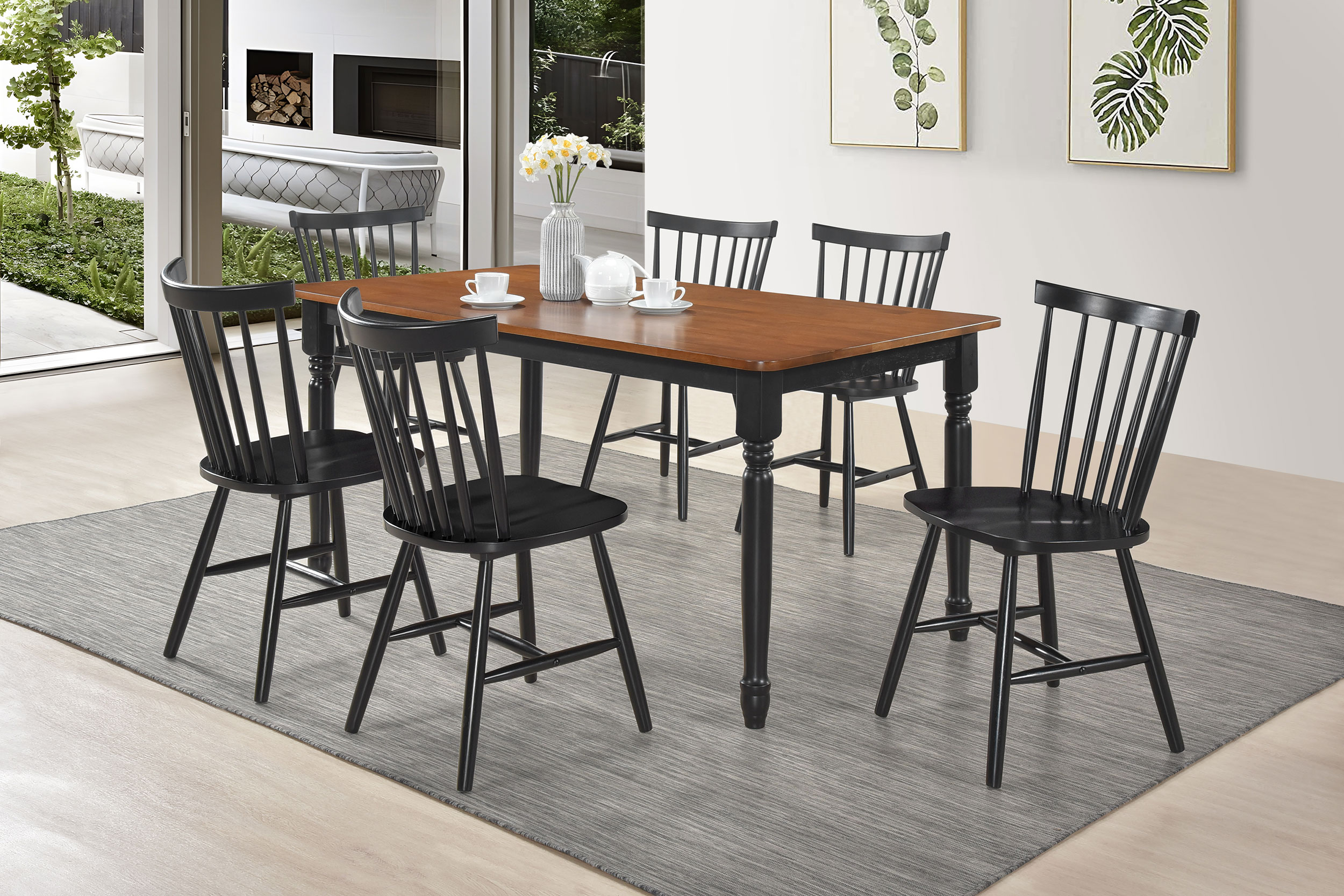 Hollyoak 7 PC DINING SET