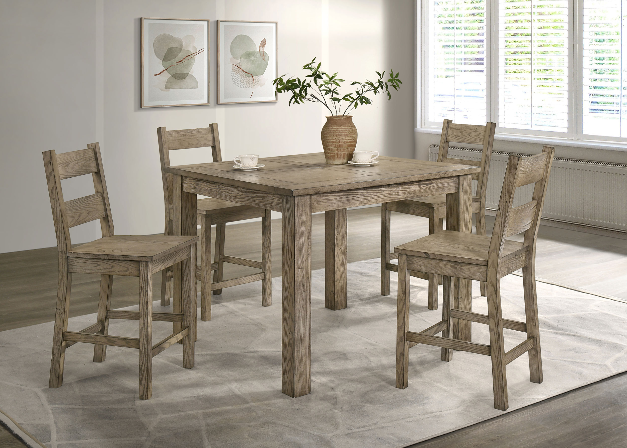 Cardova 5 PC COUNTER HEIGHT DINING SET