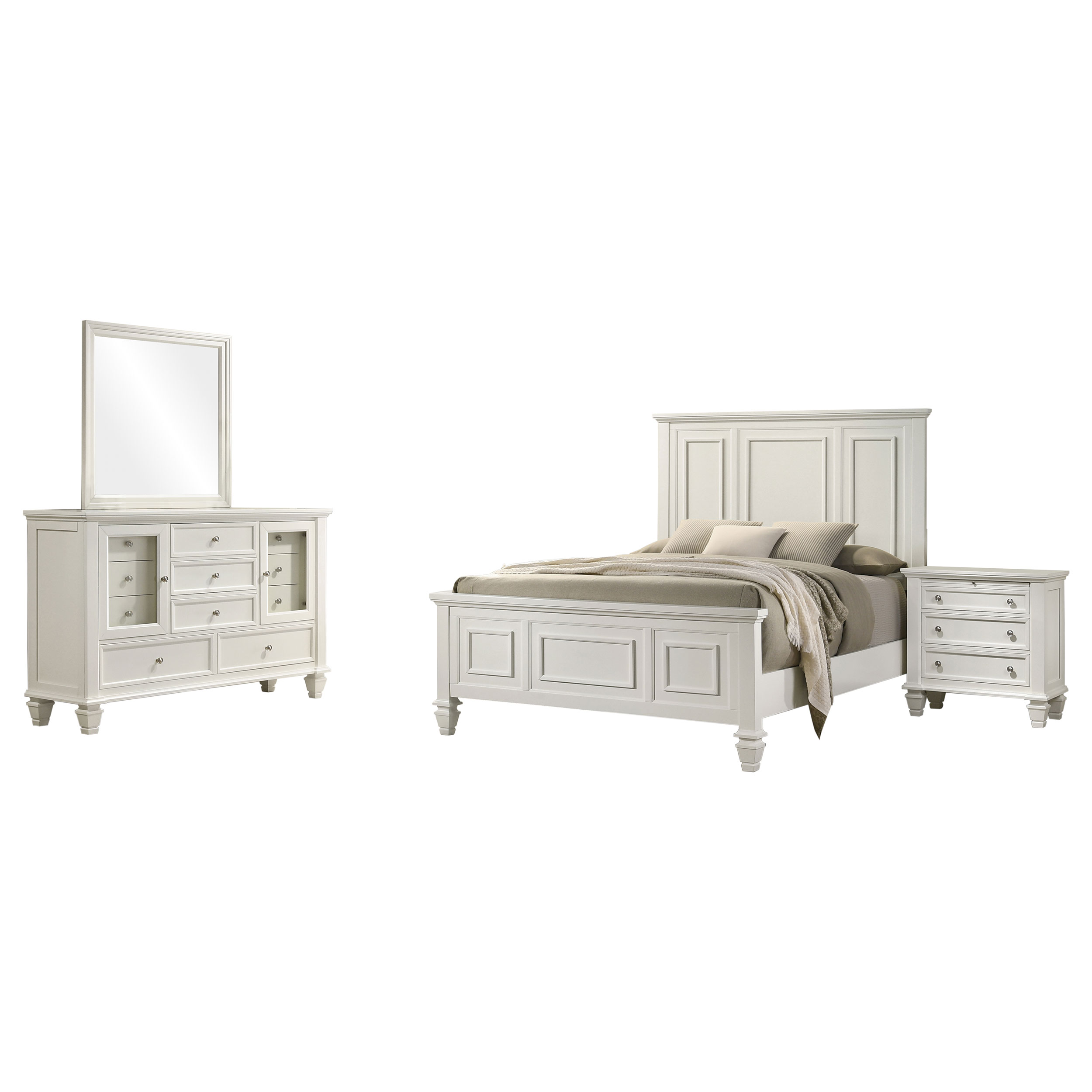 Sandy Beach EASTERN KING BED 4 PC SET