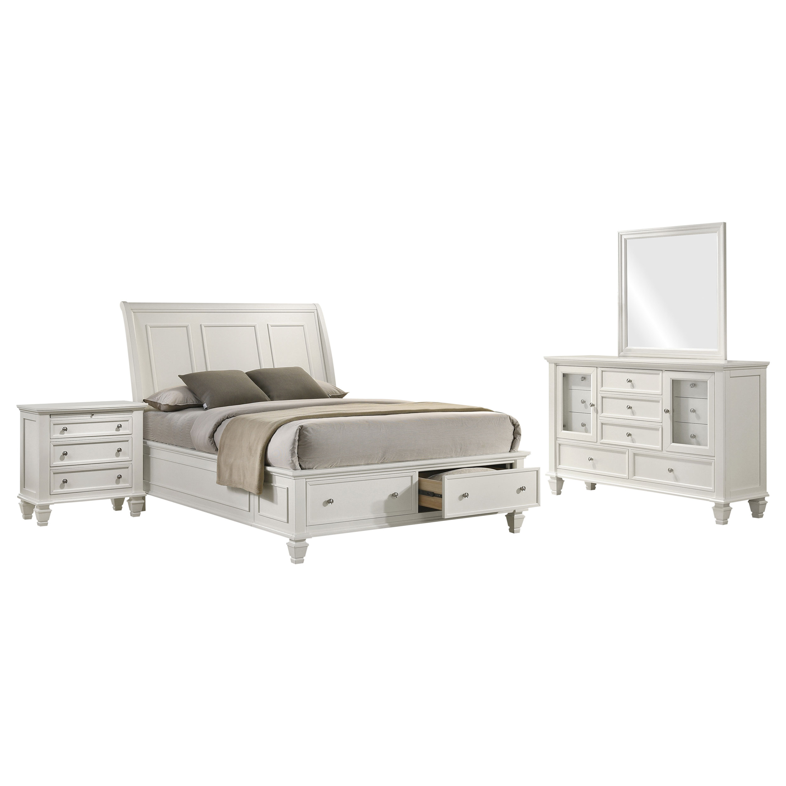Sandy Beach EASTERN KING BED 4 PC SET