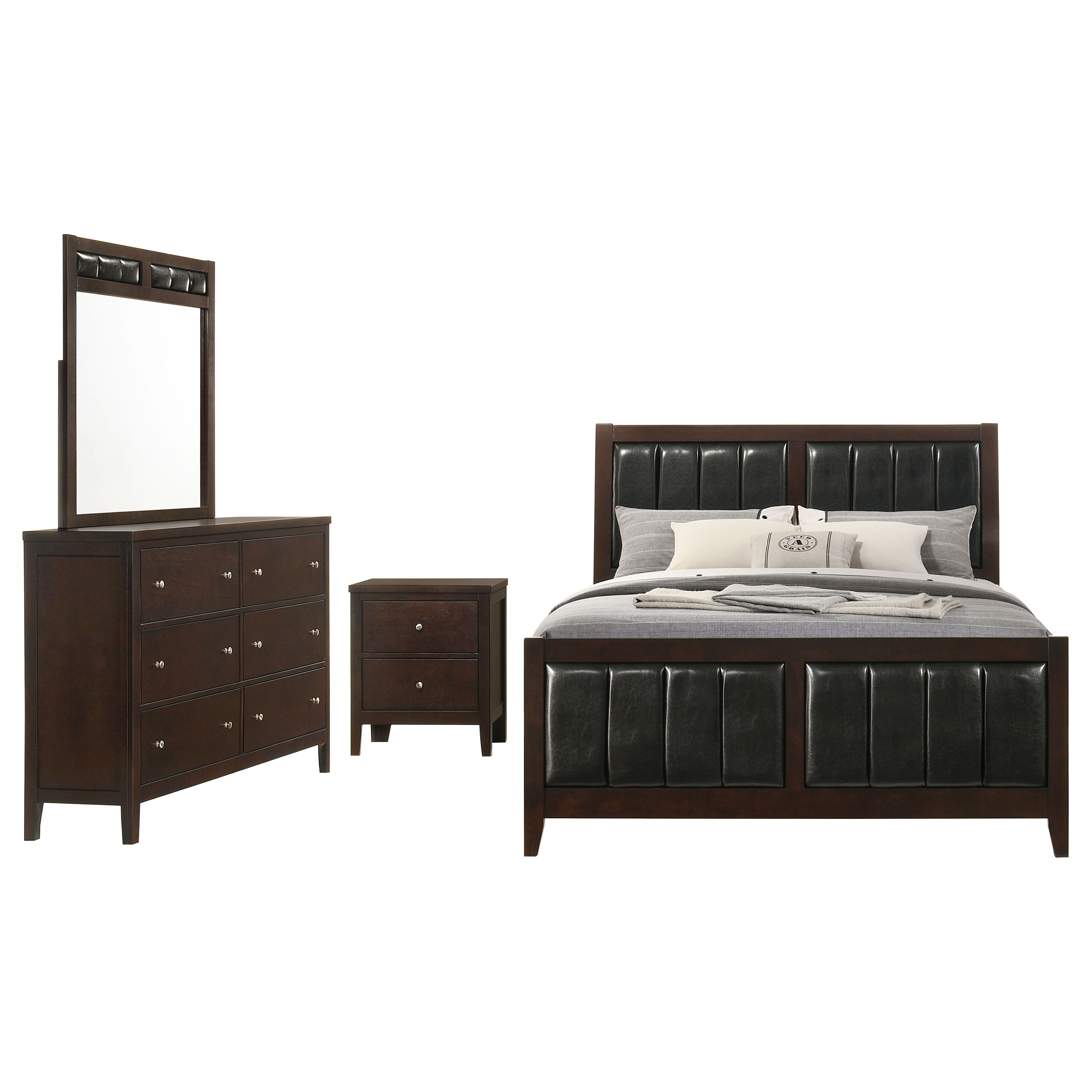 Carlton CALIFORNIA KING BED 4 PC SET