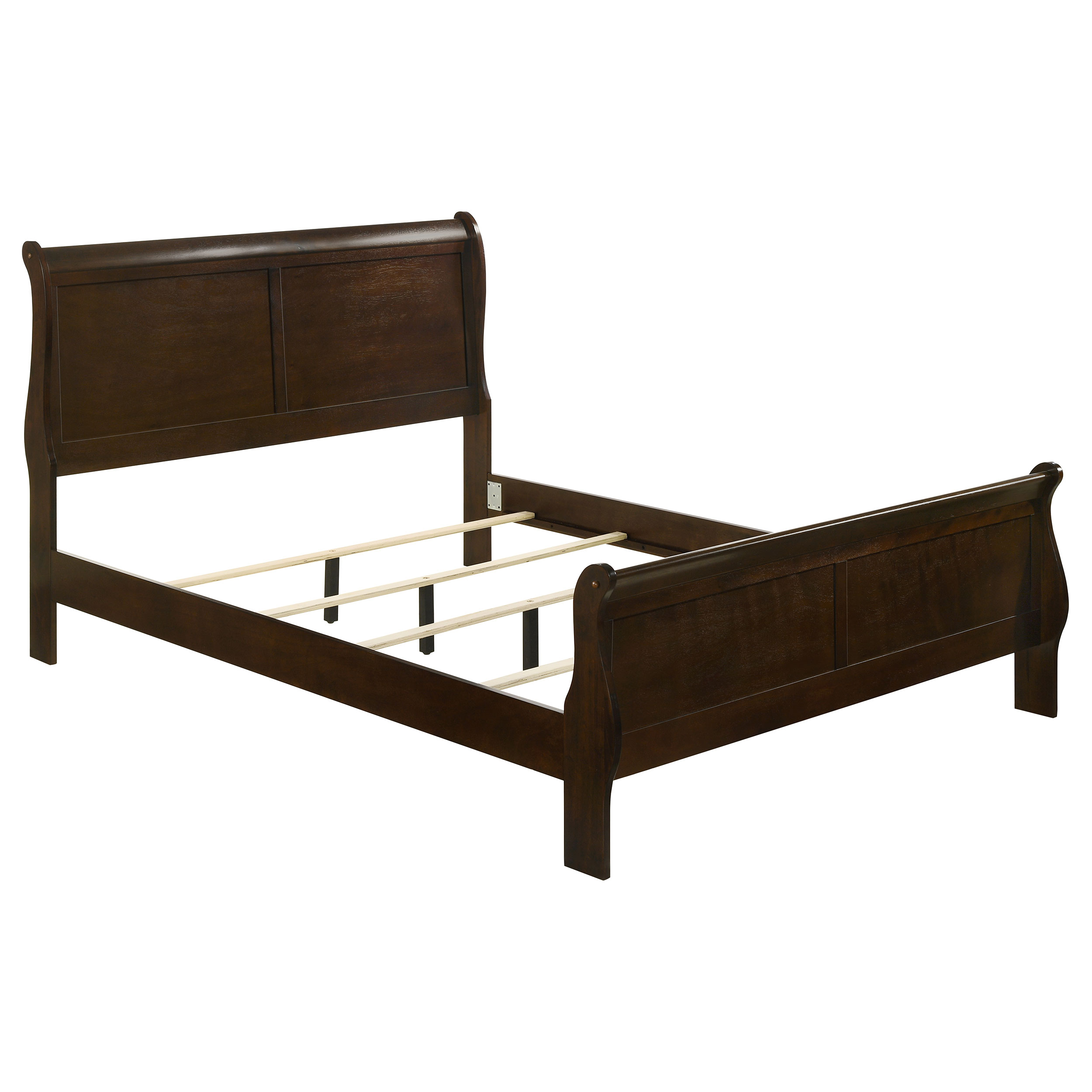 Louis Philippe QUEEN BED 4 PC SET