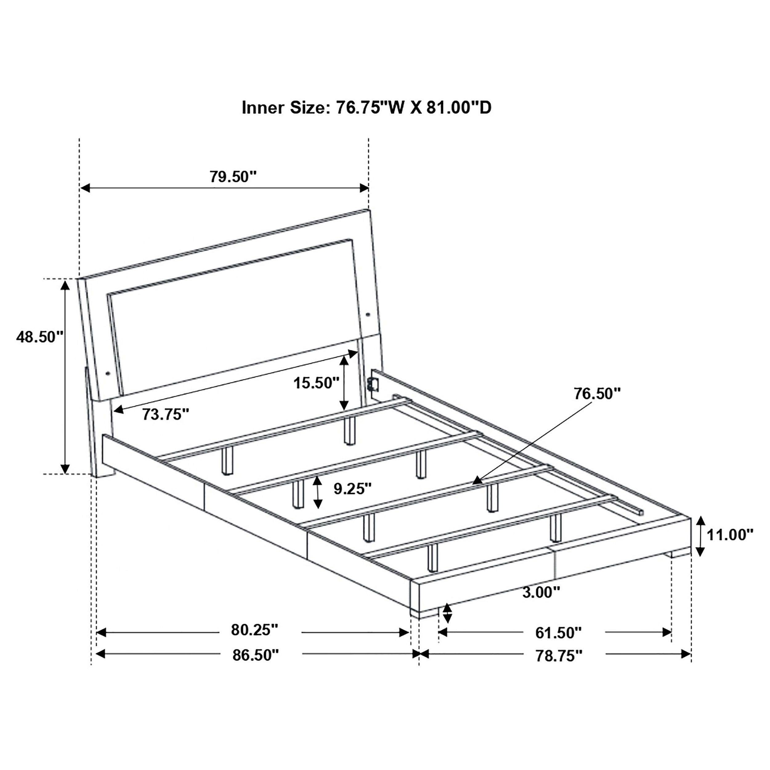 Felicity EASTERN KING BED