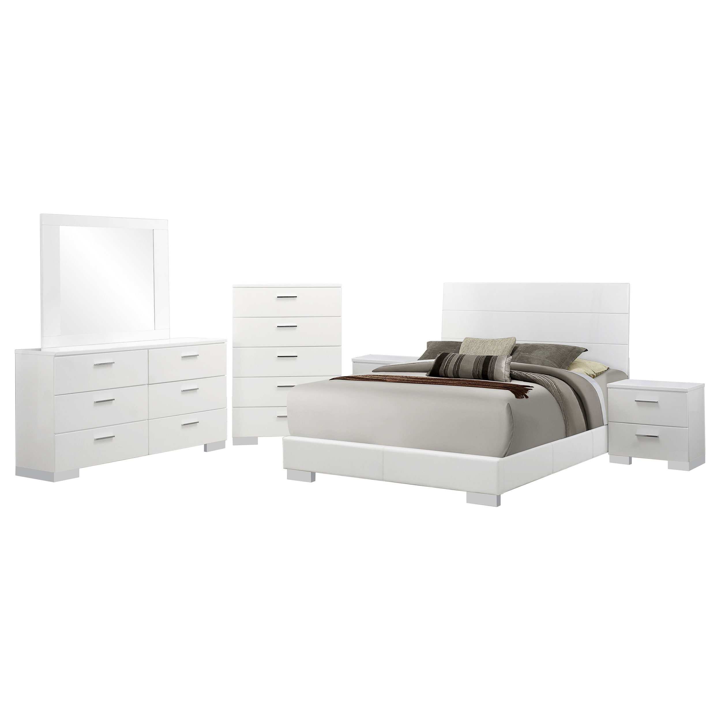 Felicity CALIFORNIA KING BED 6 PC SET