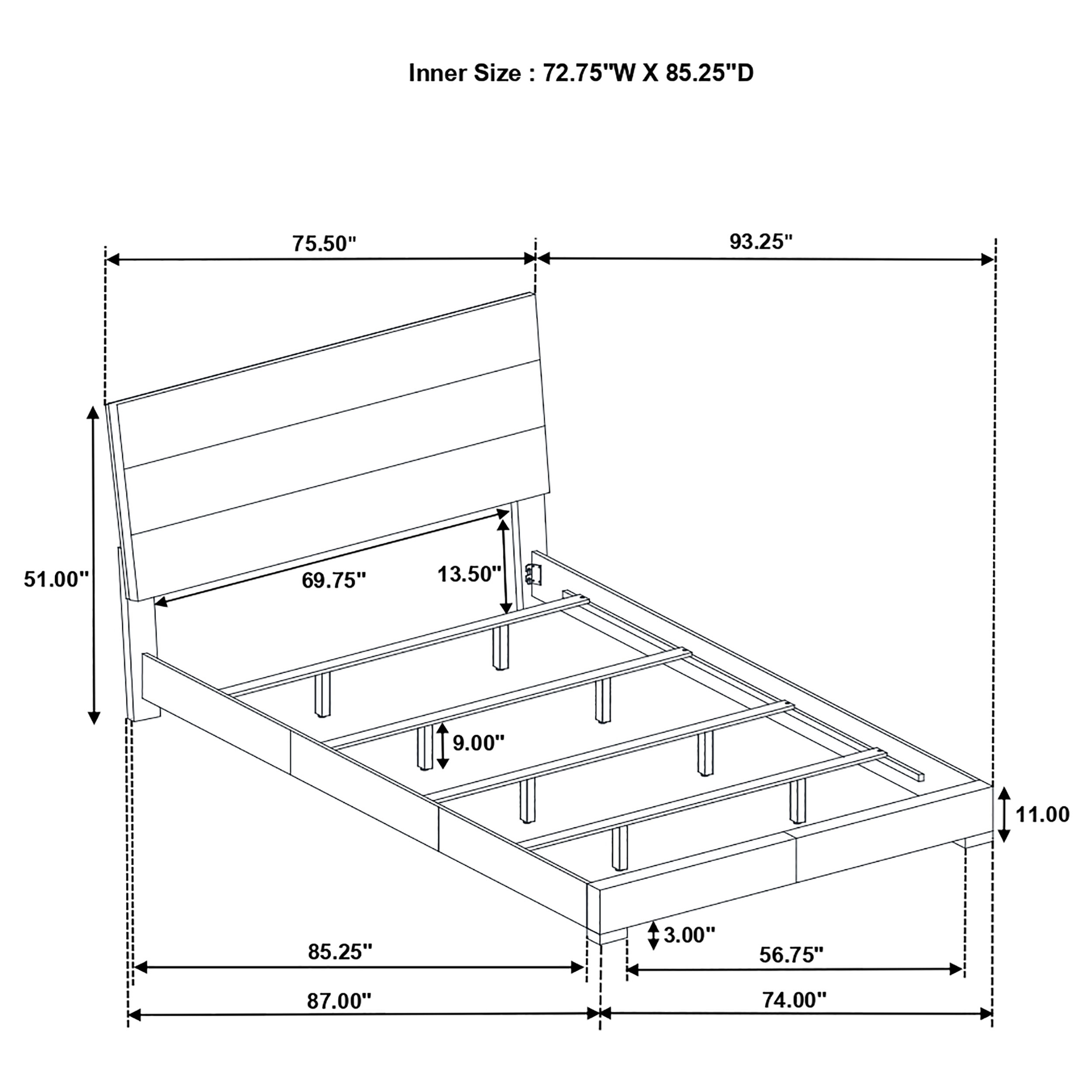 Felicity CALIFORNIA KING BED 6 PC SET