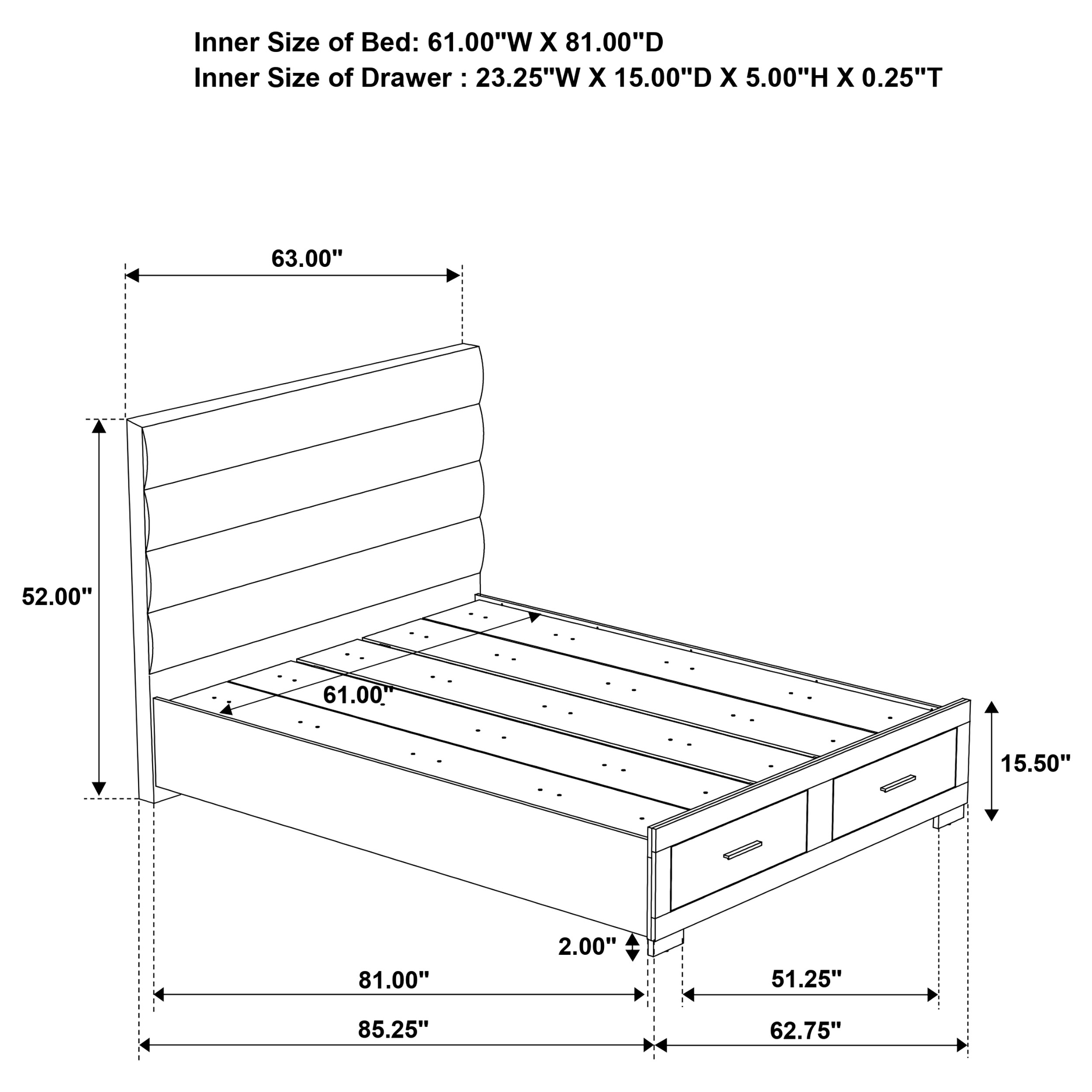 Felicity QUEEN BED 5 PC SET