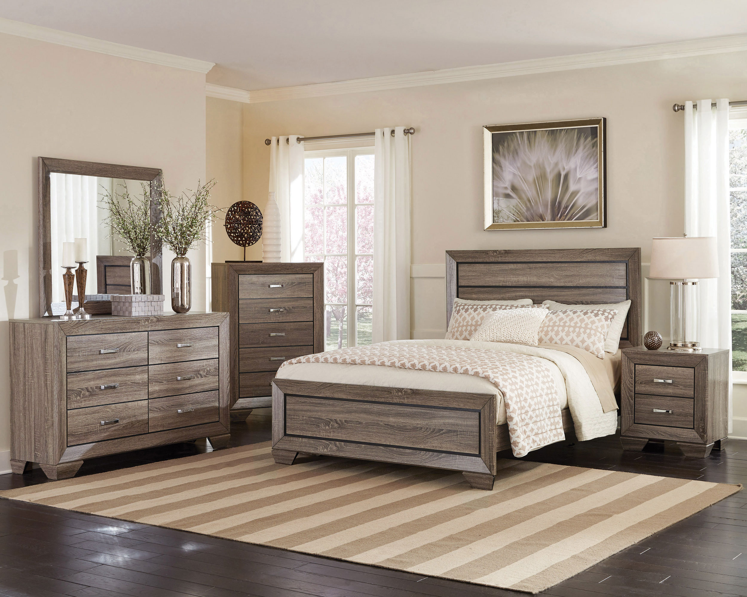 Kauffman QUEEN BED
