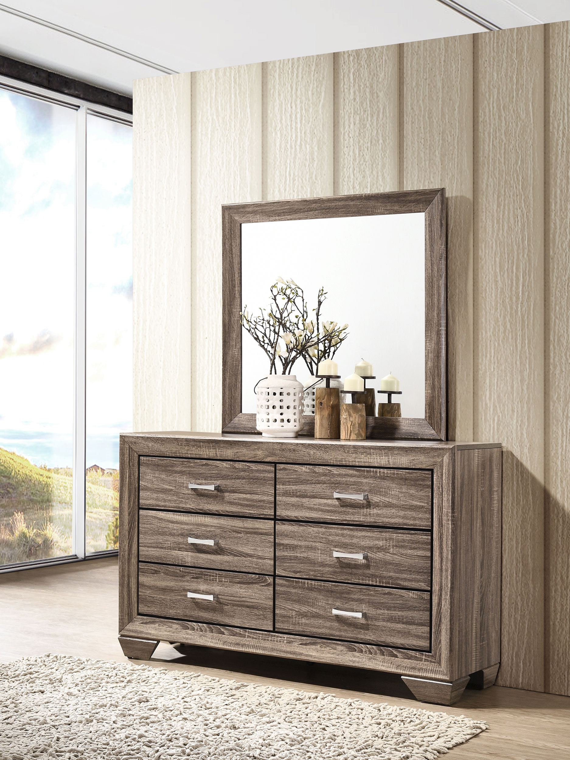 Kauffman DRESSER WITH MIRROR