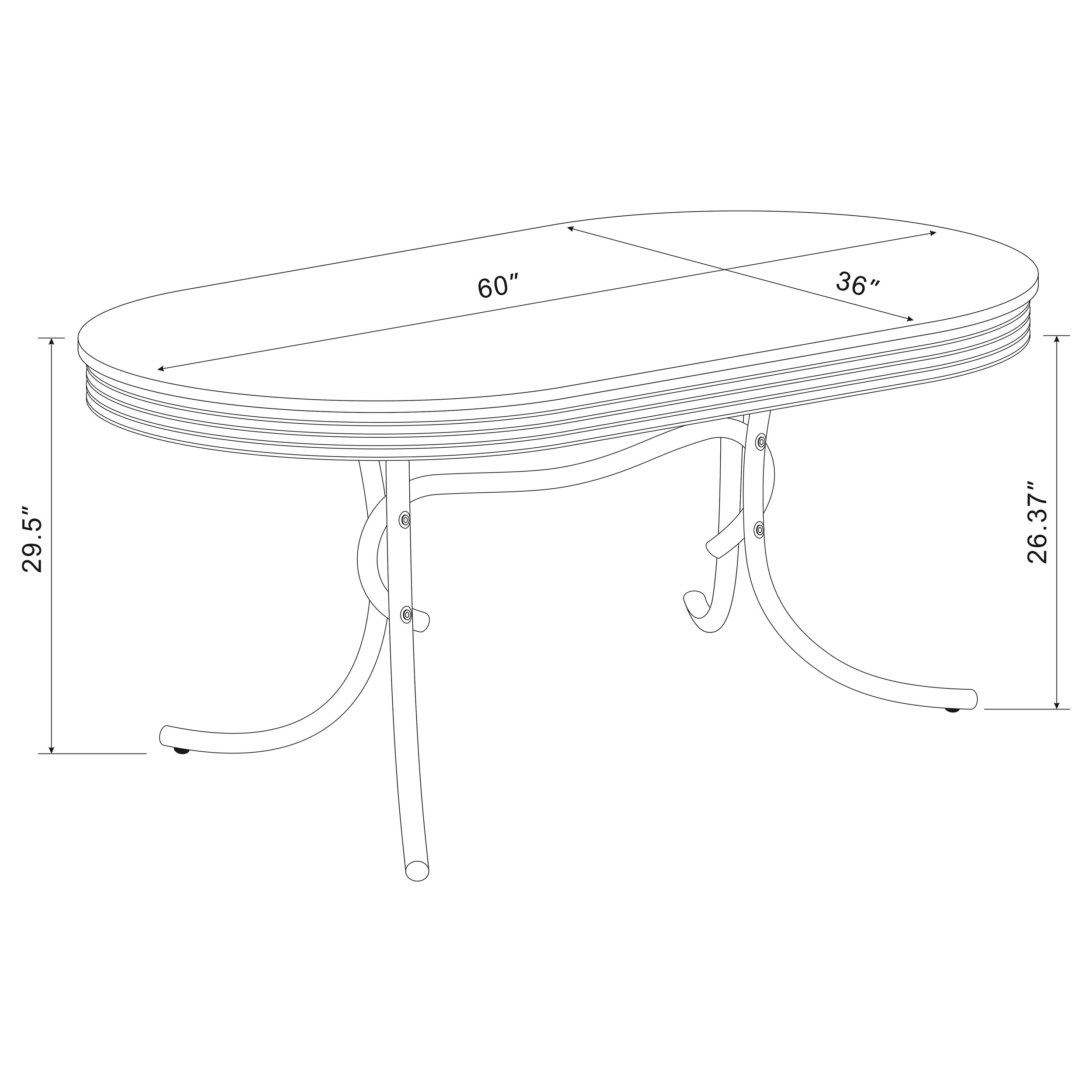 Retro DINING TABLE