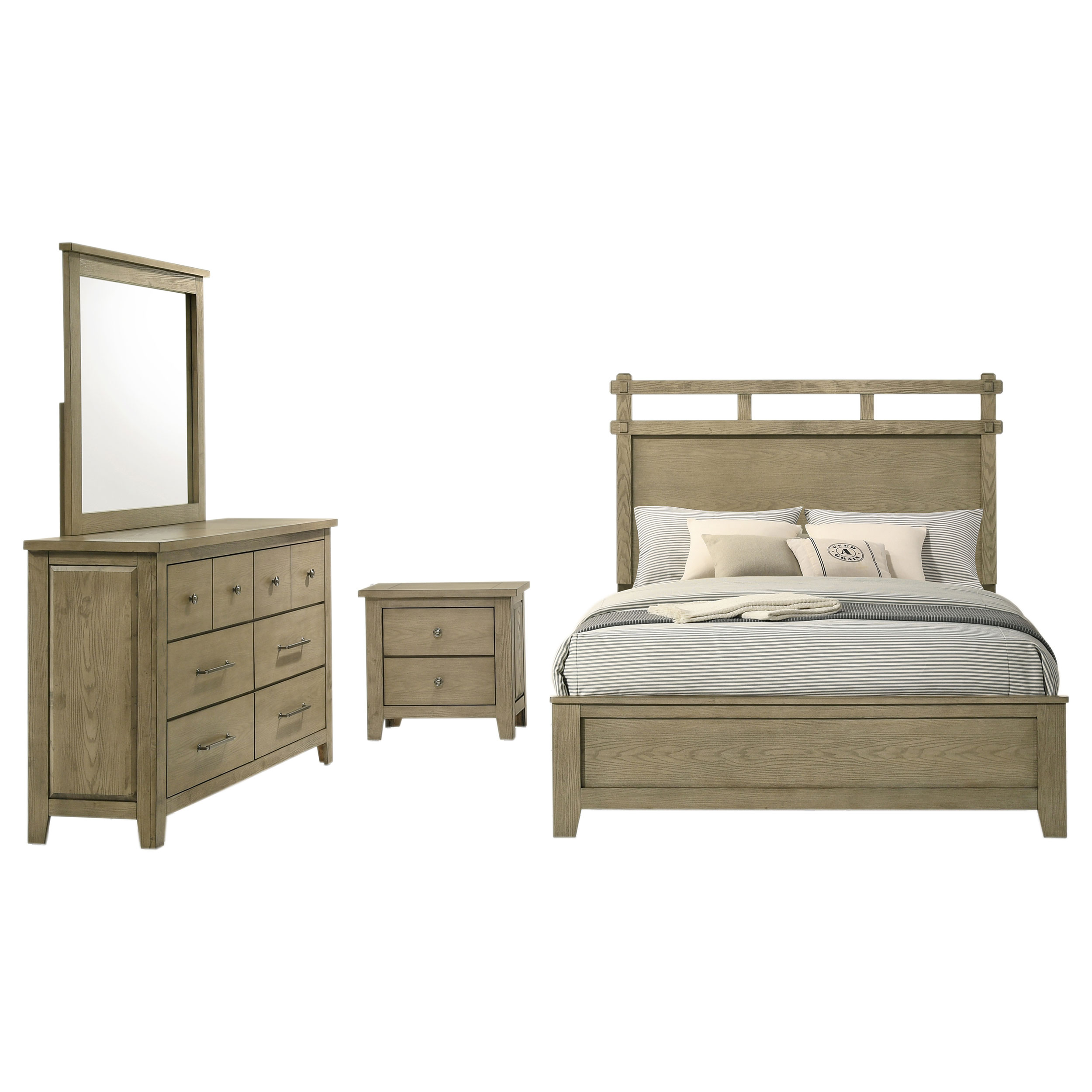 Hazlewood QUEEN BED 4 PC SET