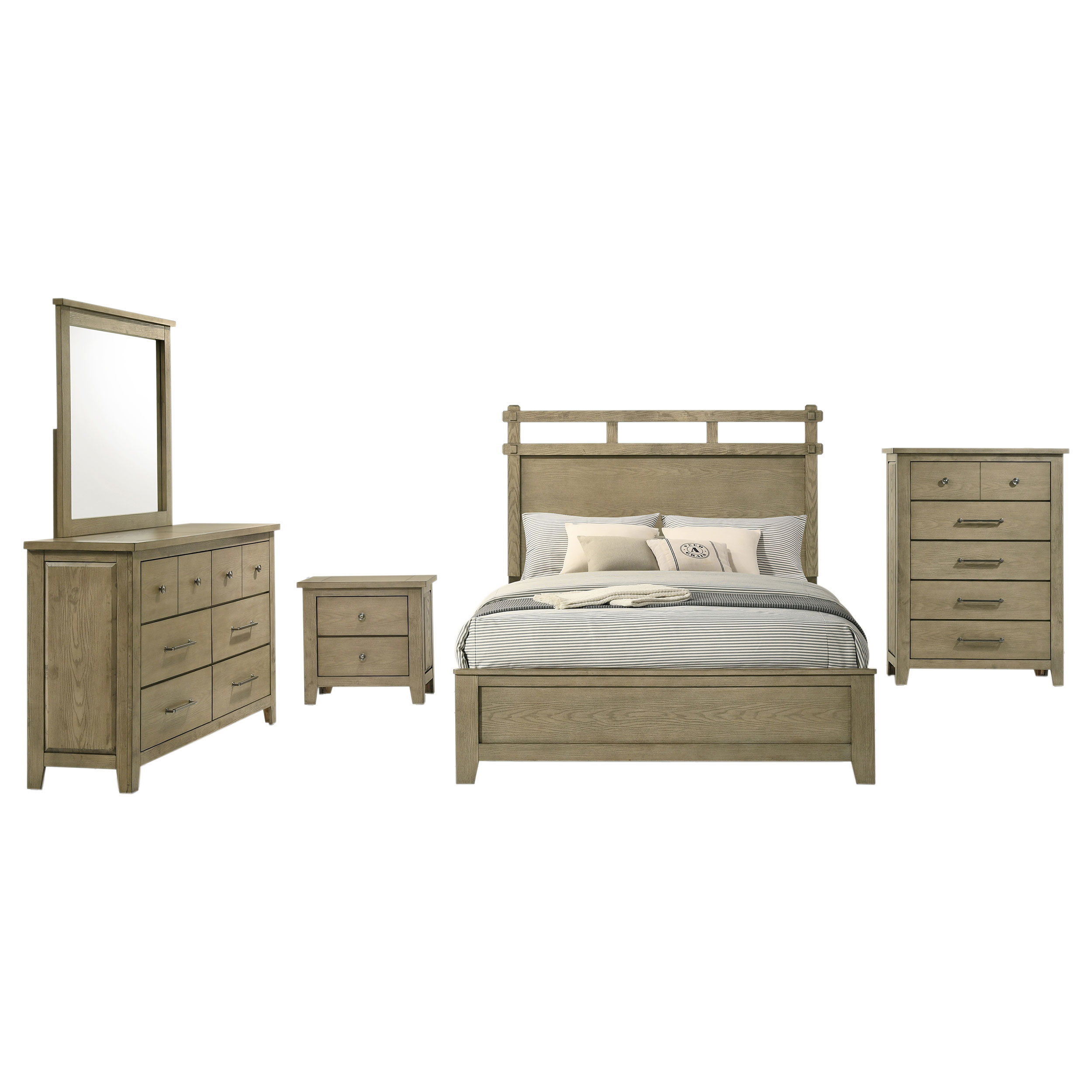 Hazlewood QUEEN BED 5 PC SET