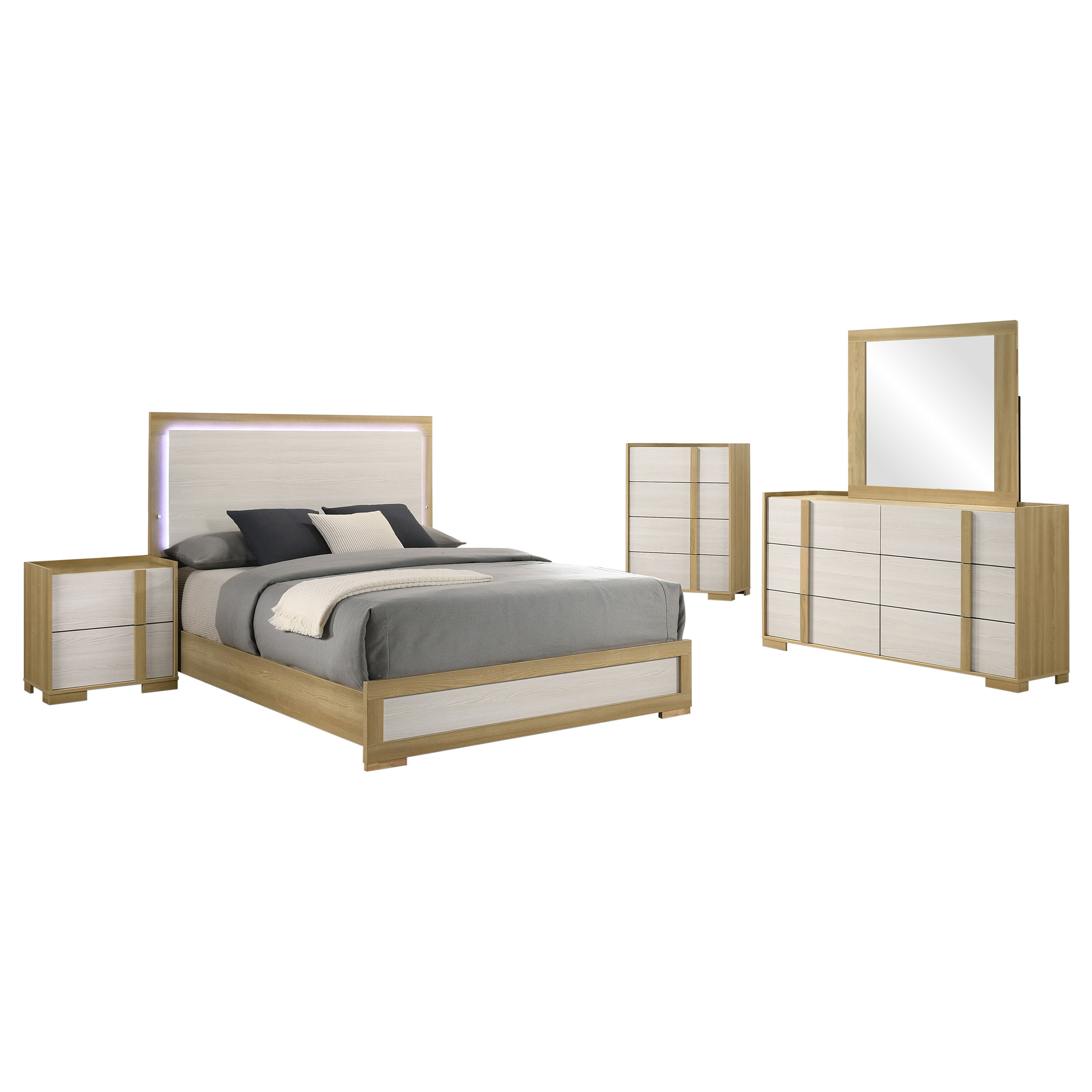 Hyland EASTERN KING BED 5 PC SET