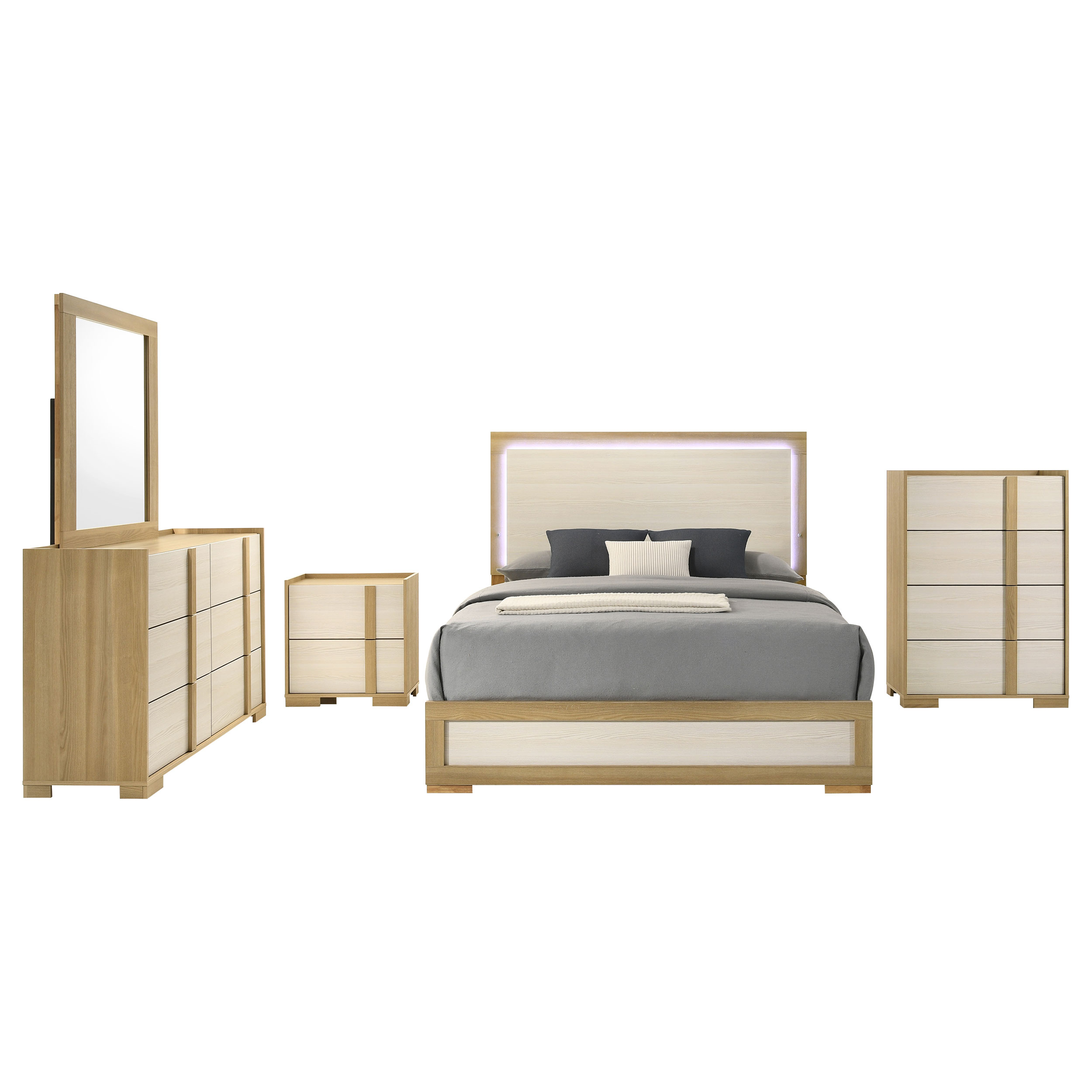 Hyland EASTERN KING BED 5 PC SET