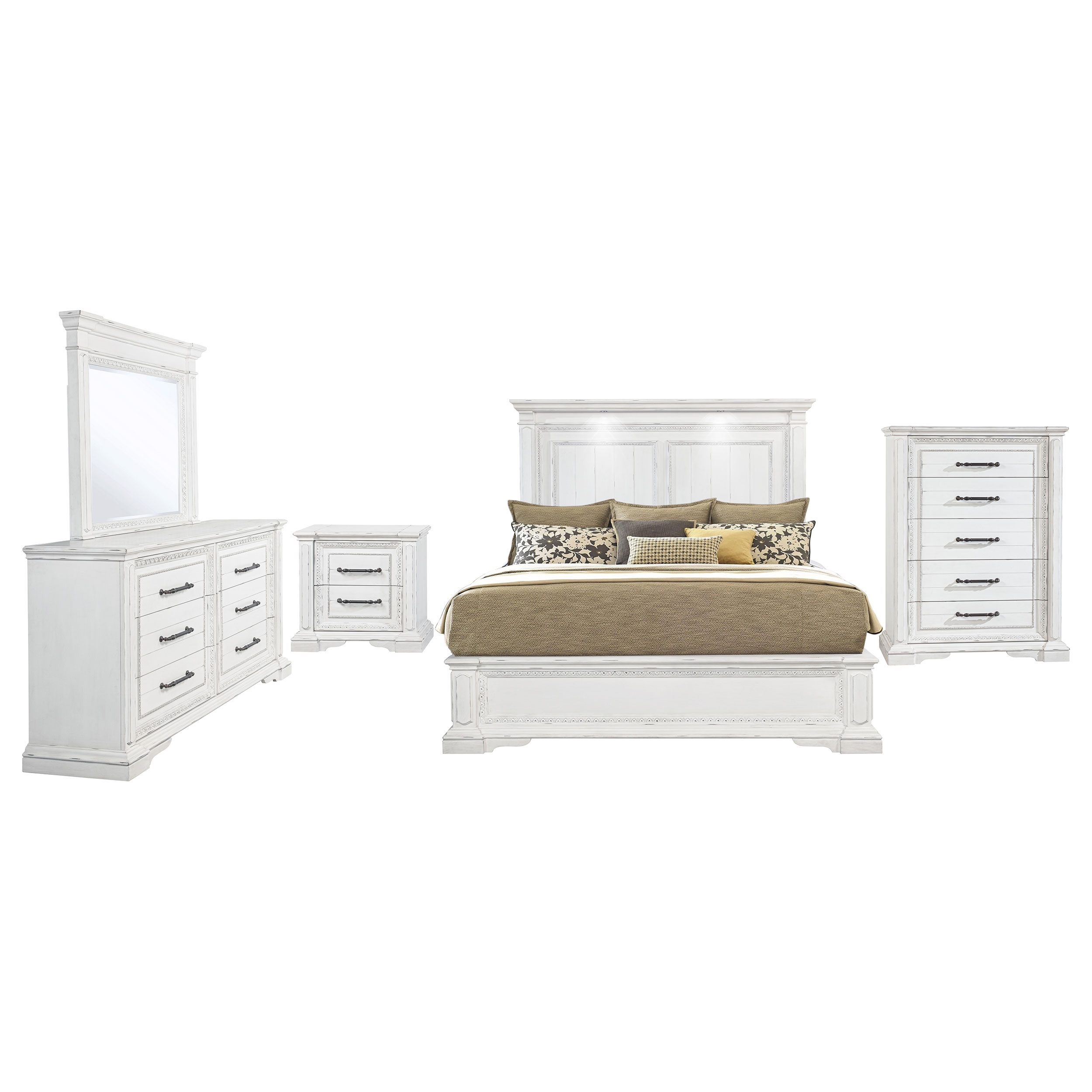 McKinney EASTERN KING BED 5 PC SET