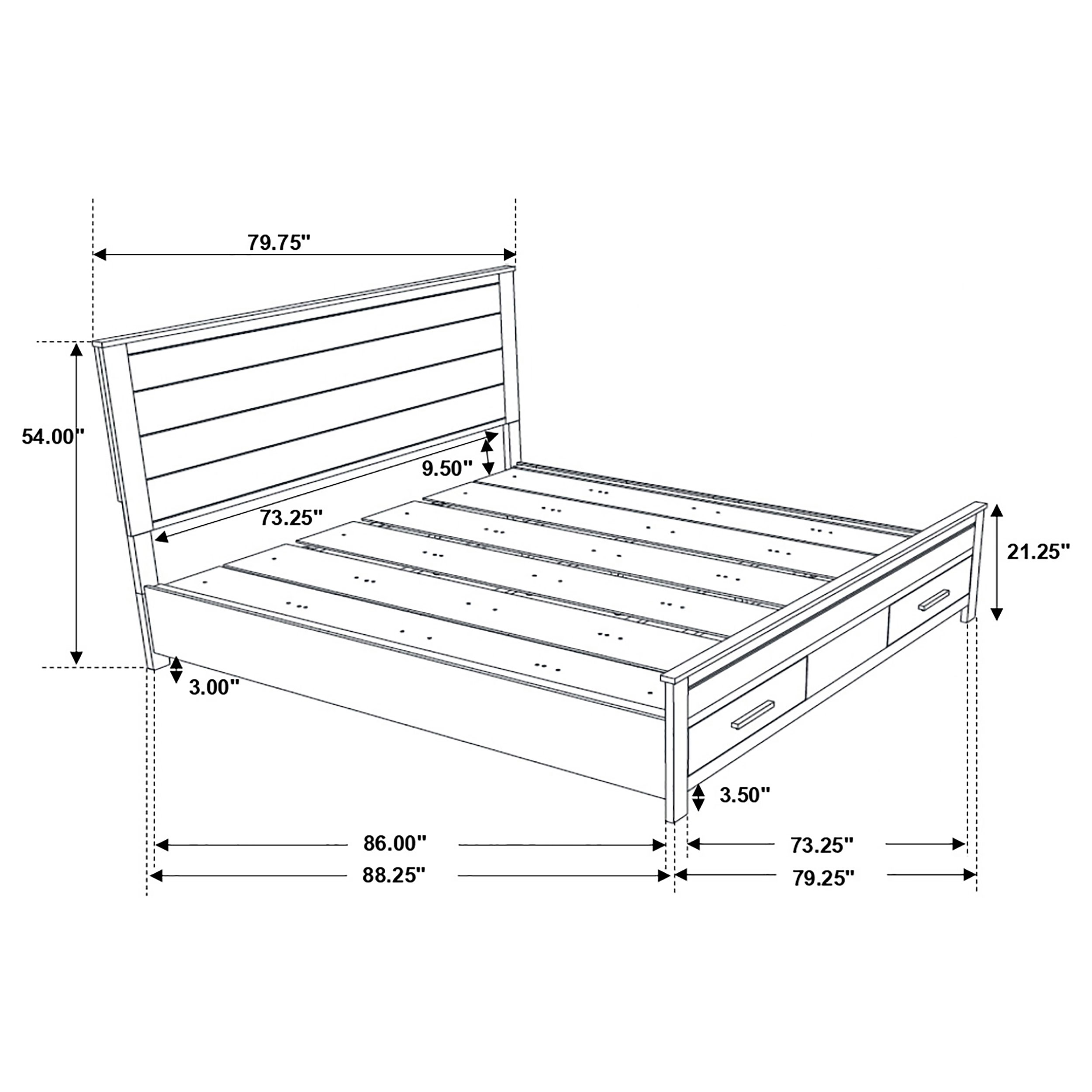 Woodmont CALIFORNIA KING BED