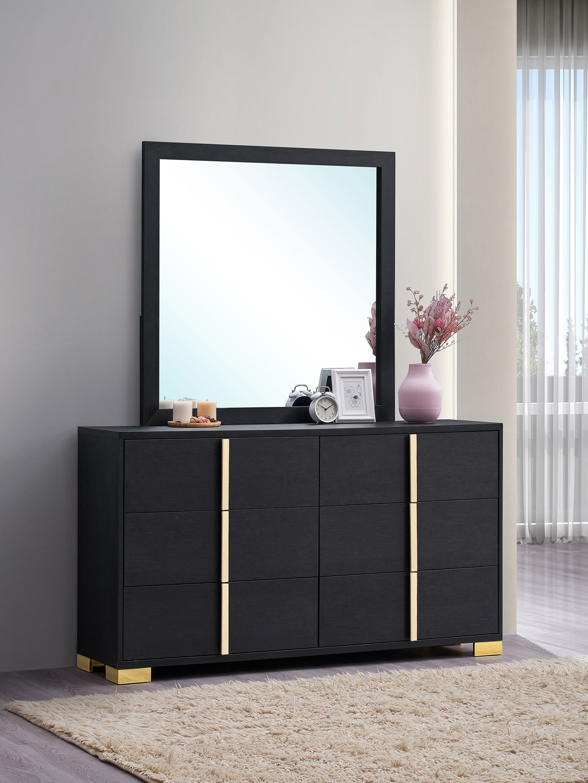 Marceline DRESSER WITH MIRROR