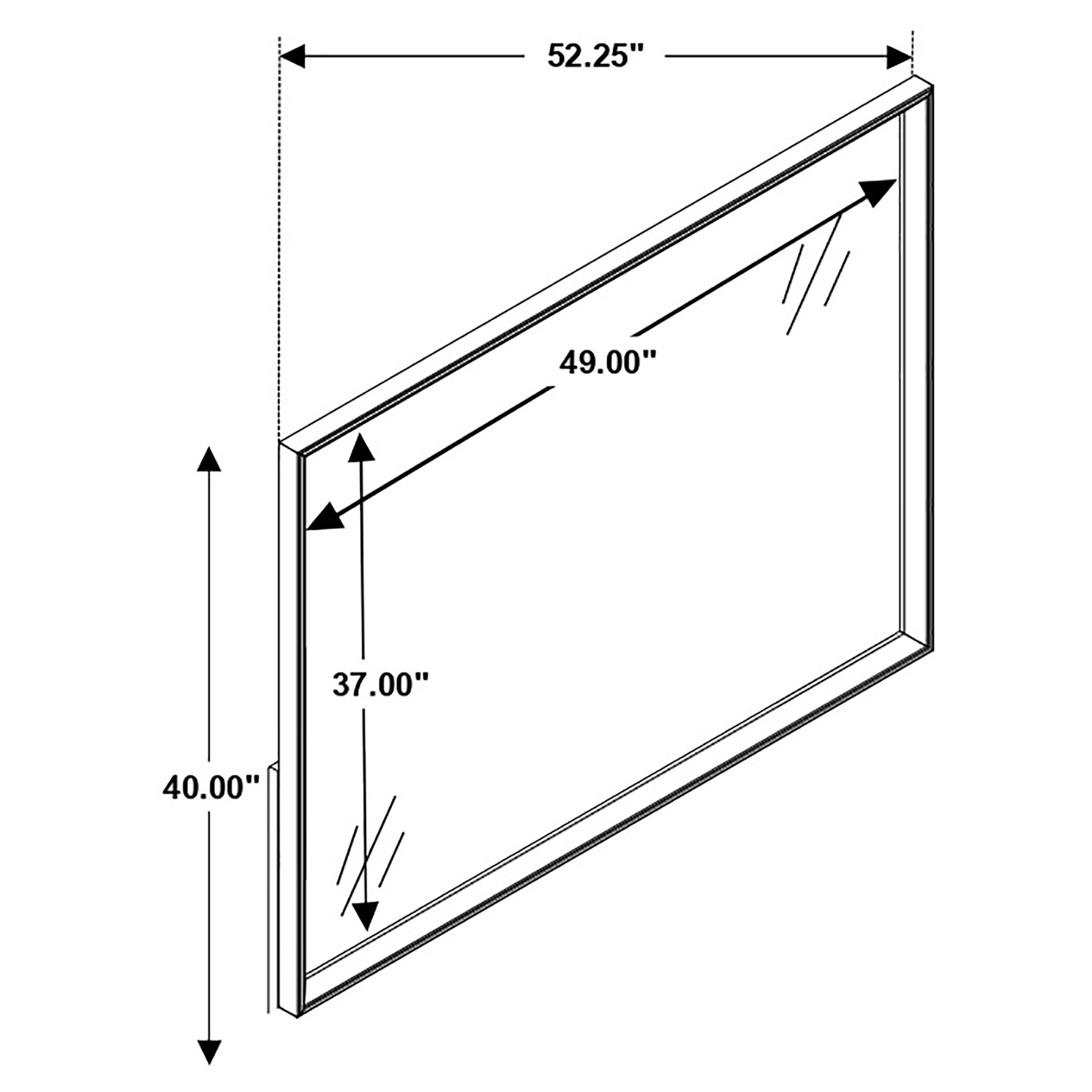 Durango DRESSER MIRROR