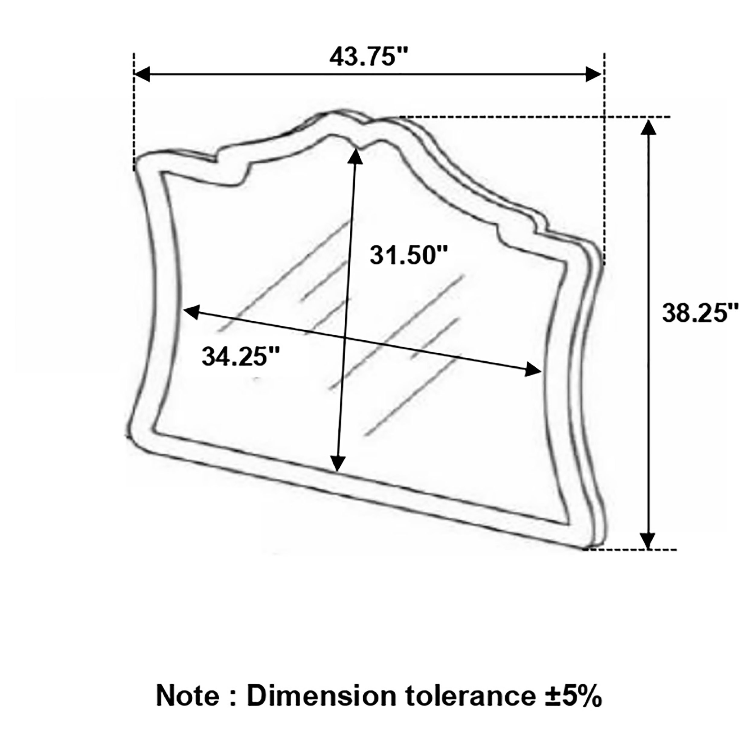 Antonella DRESSER MIRROR