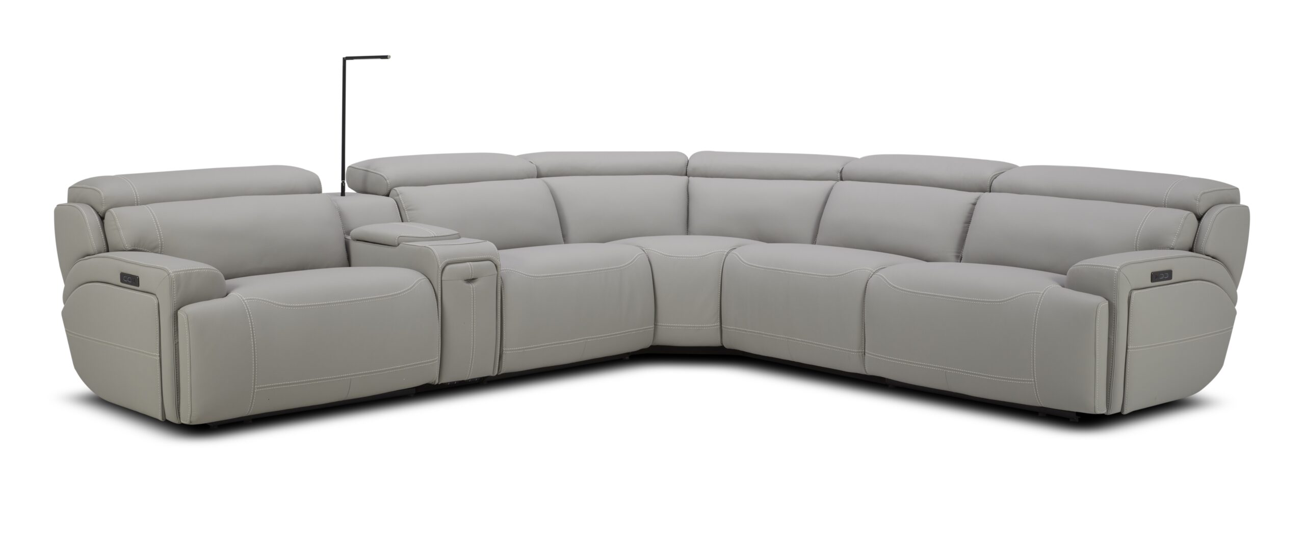 6095B Sectional Color U756043 in Grey