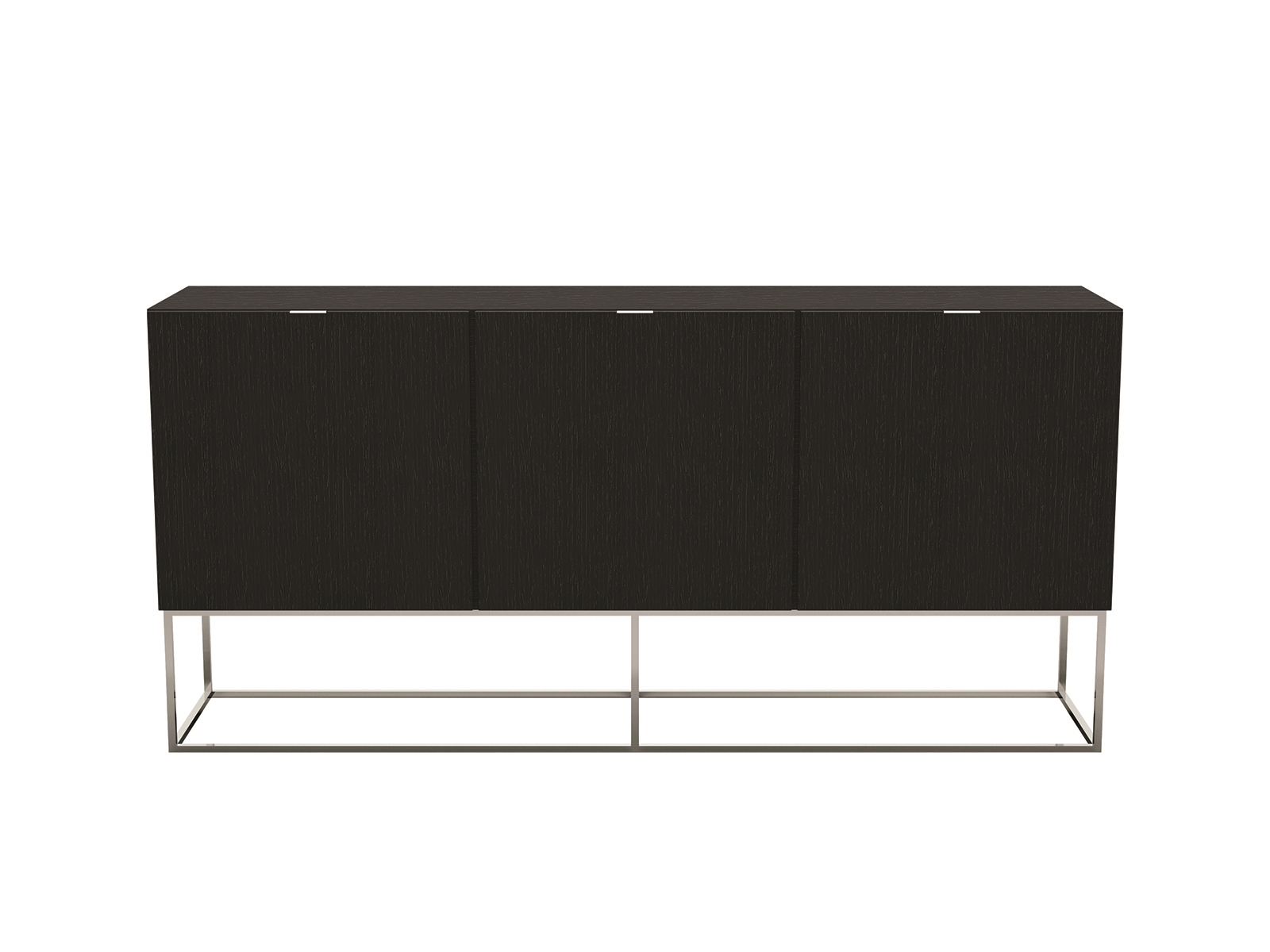 Vizzione buffet in taupe high gloss with storage.