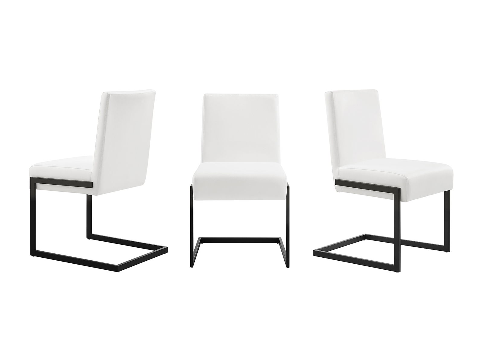 Andrea Set of 2 dining chair in beige linen fabric.