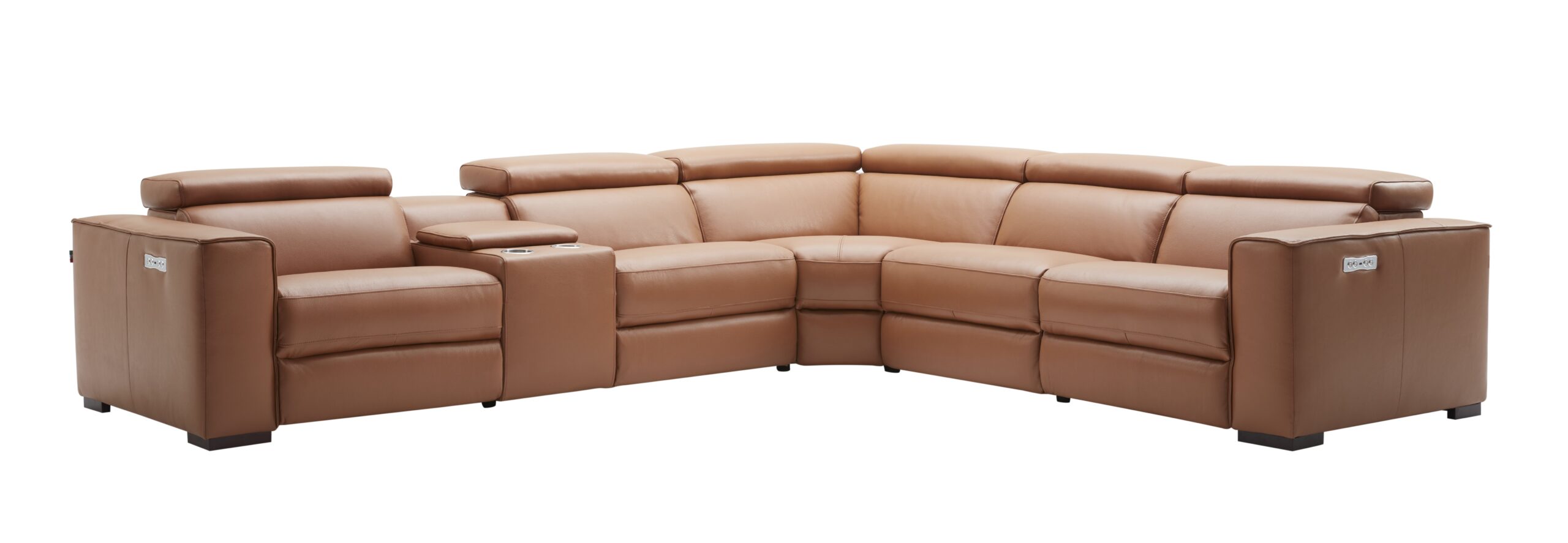 Picasso Motion Sectional in Caramel