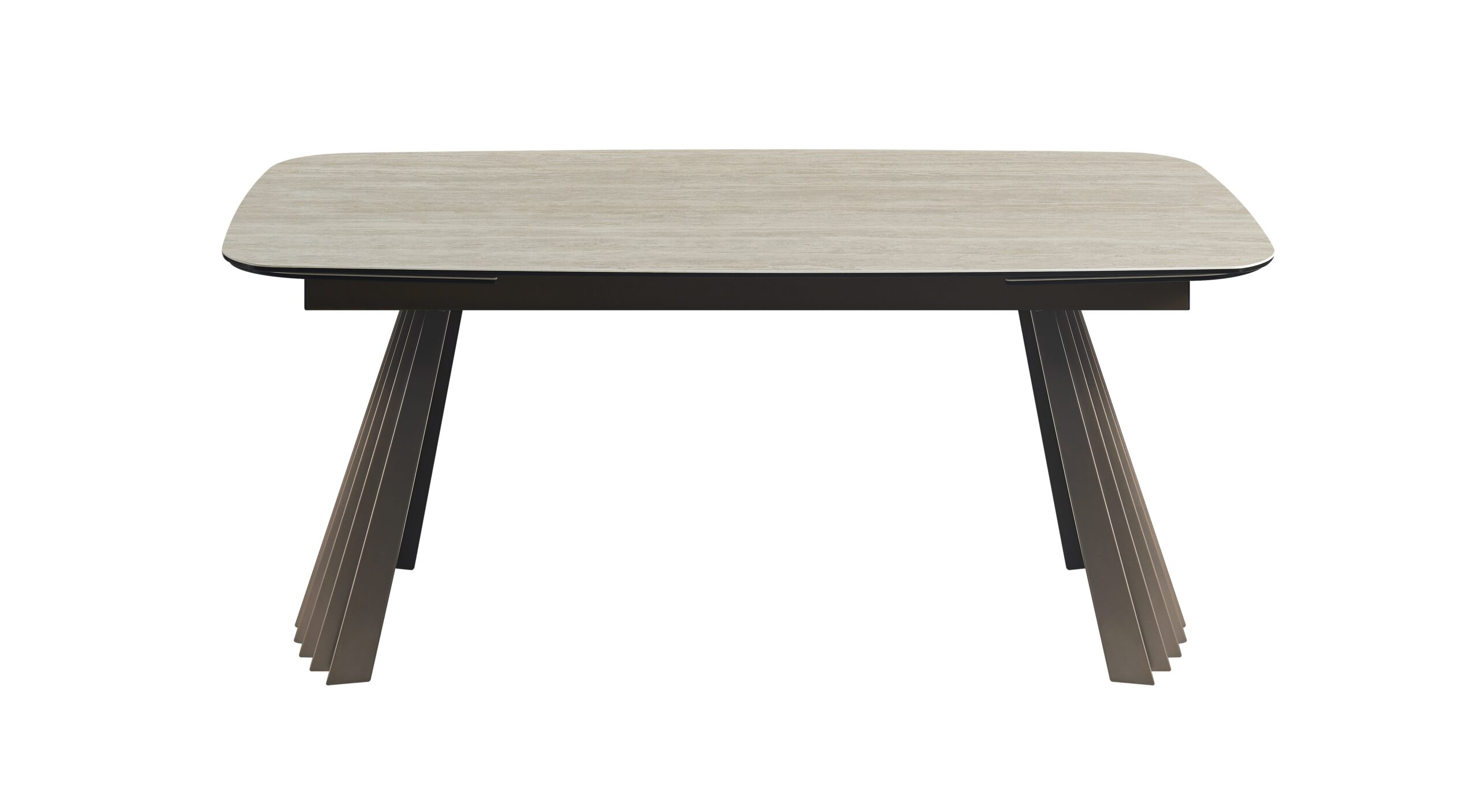 RH Warm Travertine Extension DT