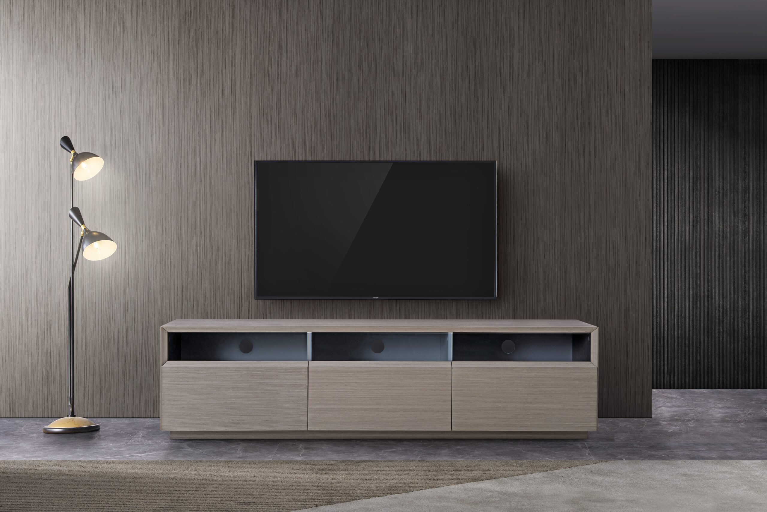 W TV023 Grey Veneer
