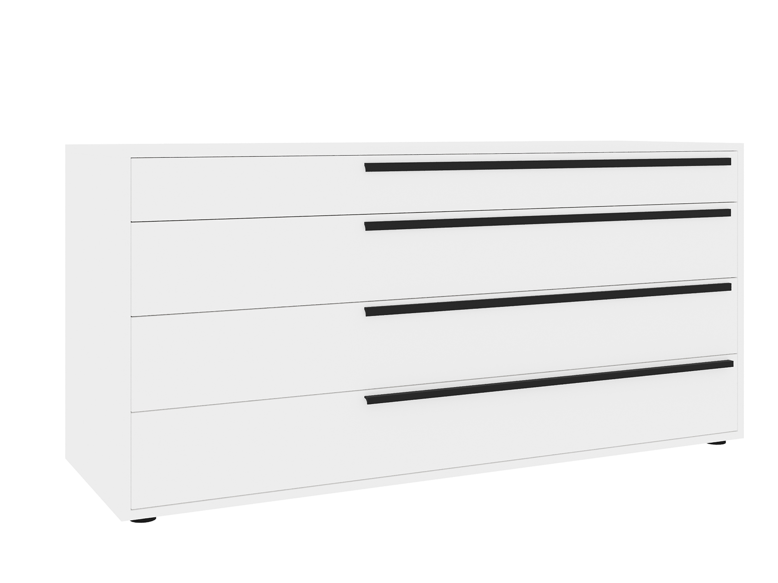 Carter dresser in taupe matte.