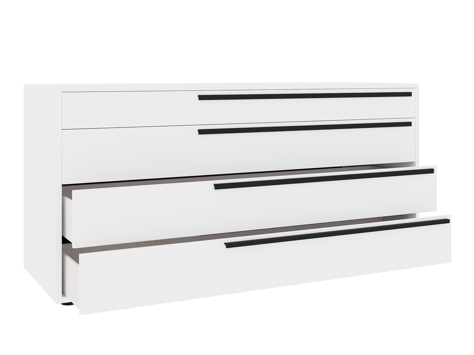 Carter dresser in taupe matte.