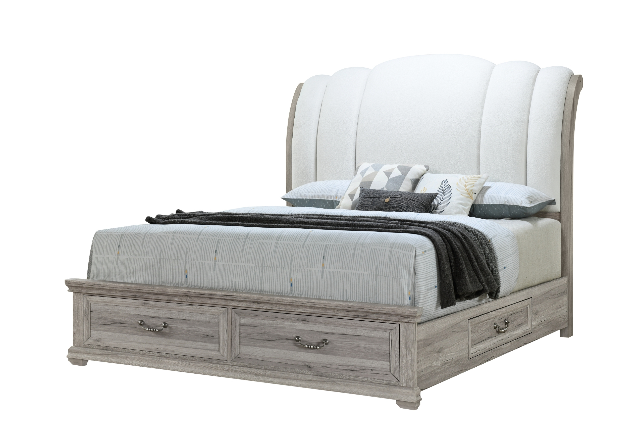 ROWAN NATURAL STORAGE QUEEN BED GROUP
