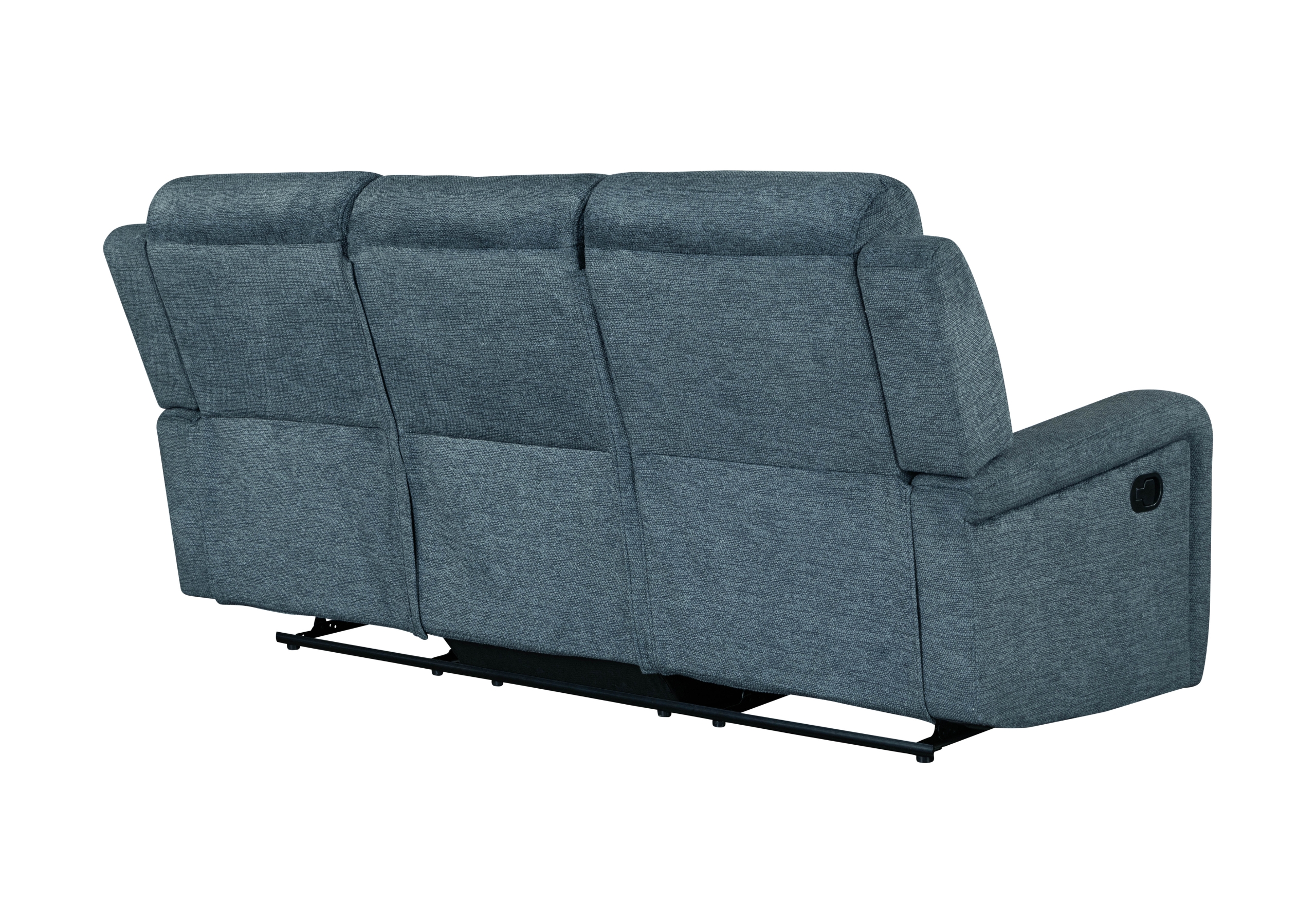 U6024 DARK GREY 9 RECLINING SOFA