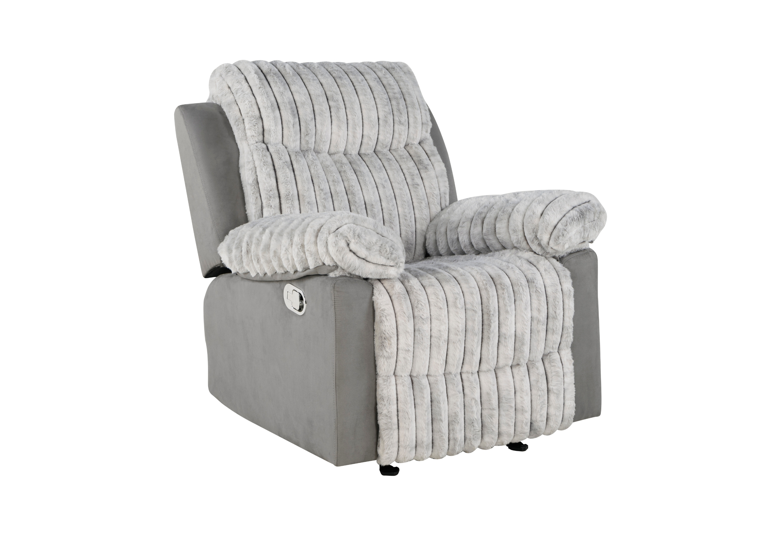 U6028 BROWN GLIDER RECLINER