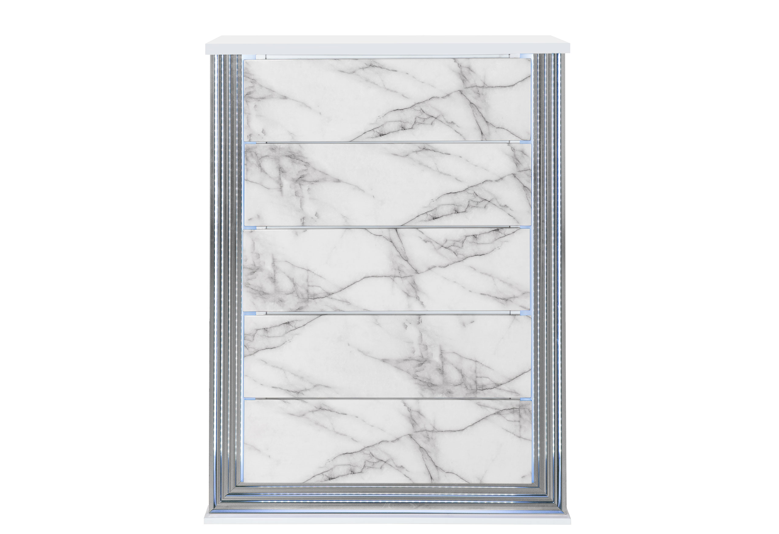 YLIME SMOOTH WHITE CHEST WITH LED