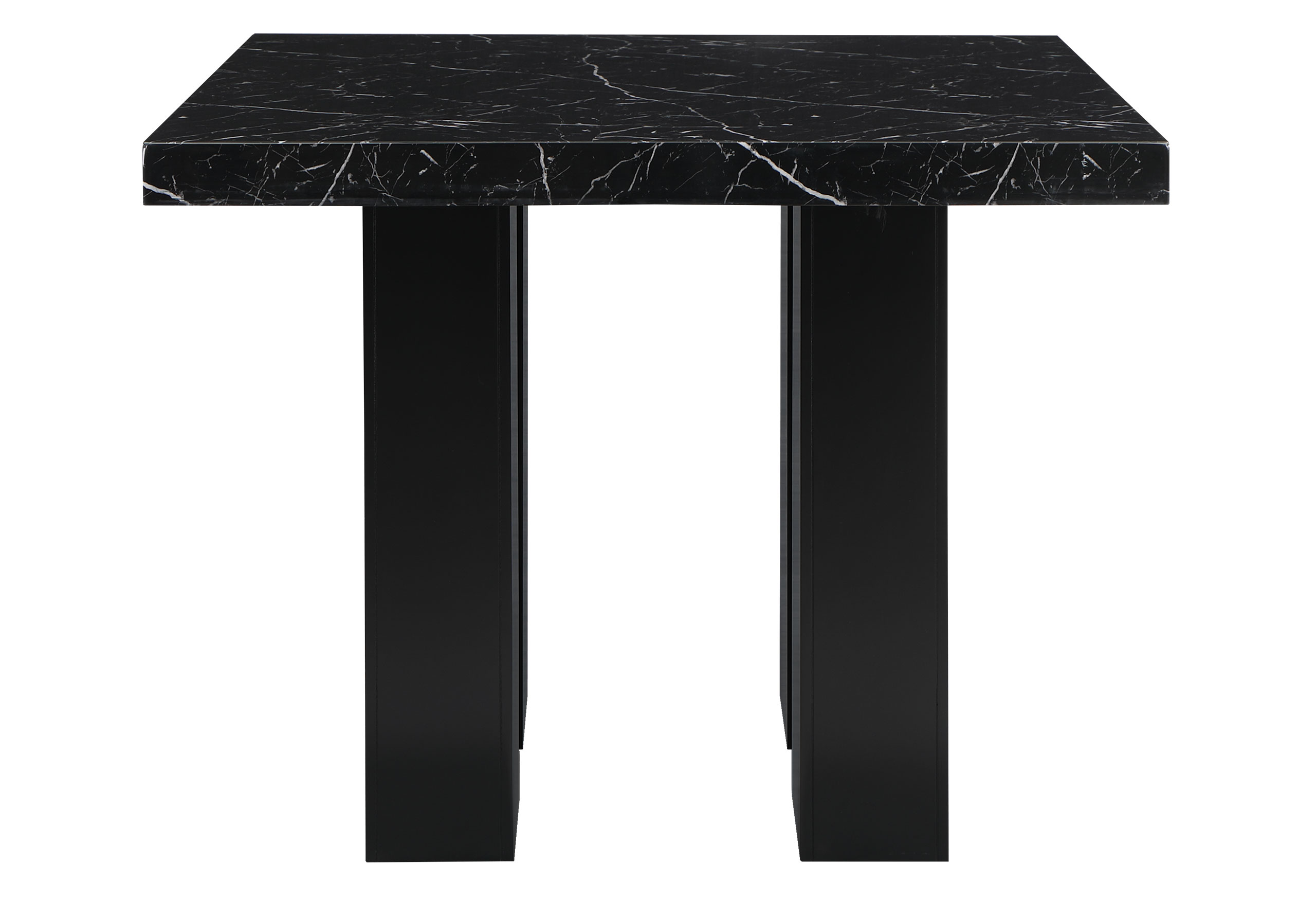 D04 WHITE BAR TABLE + D8685BS GREY