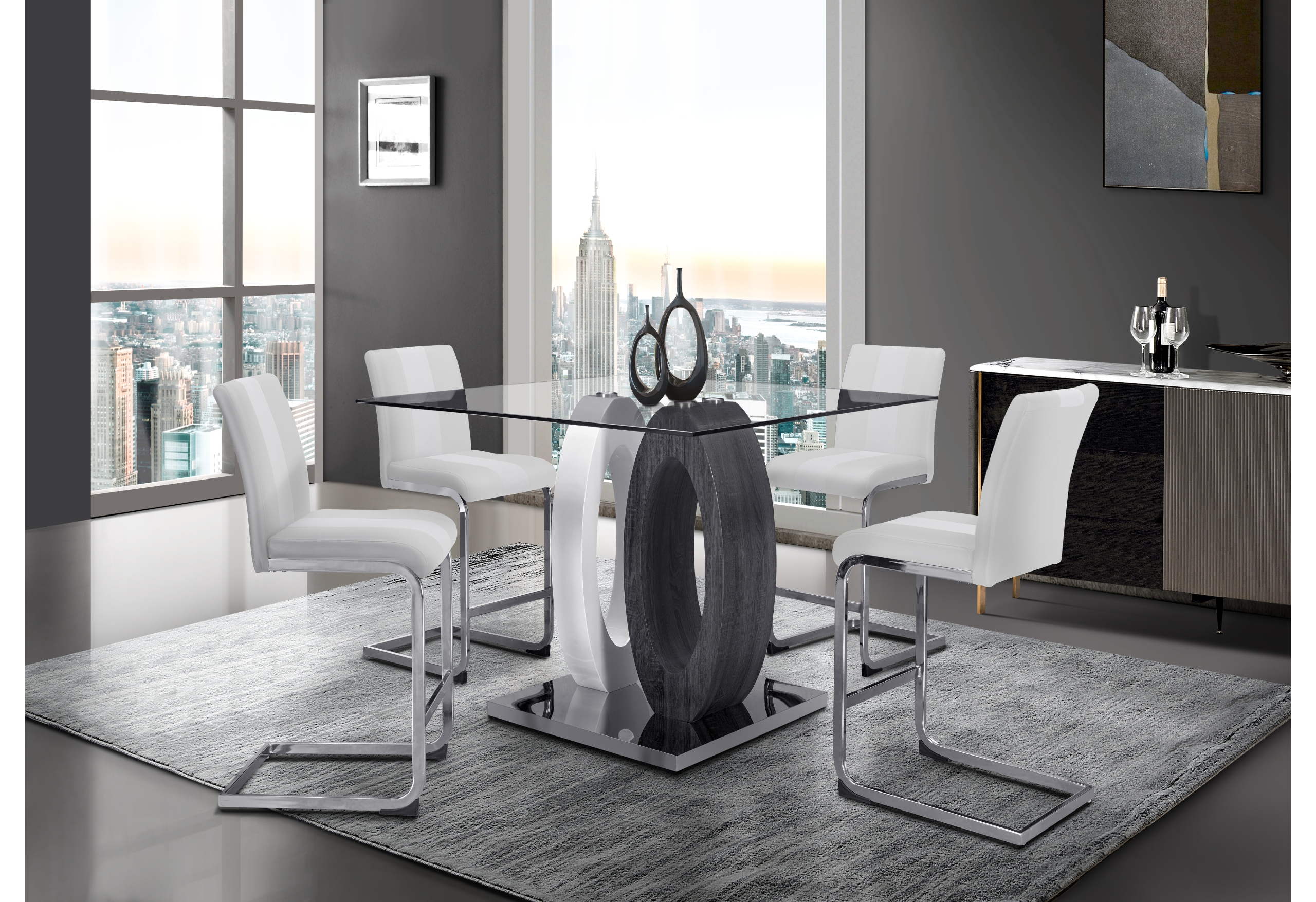 D1628BT-SQUARE + D915BS GREY