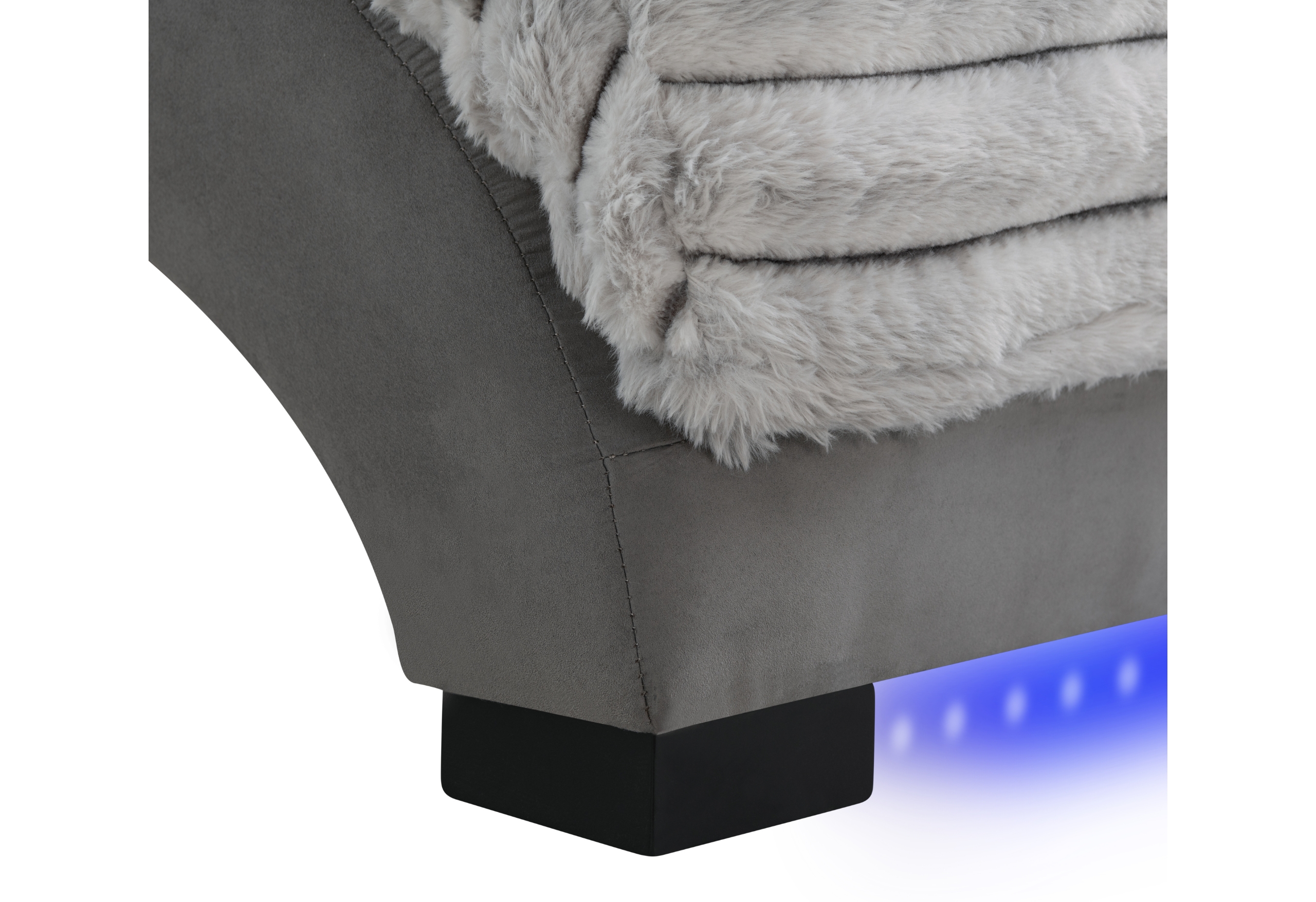 DOMINIC MINK/JAVA CHAISE WITH USB