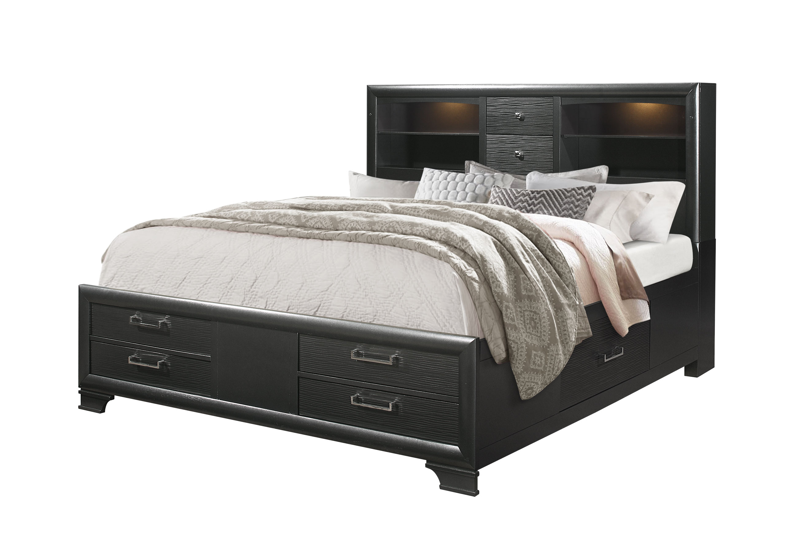 JORDYN GREY QUEEN BED GROUP