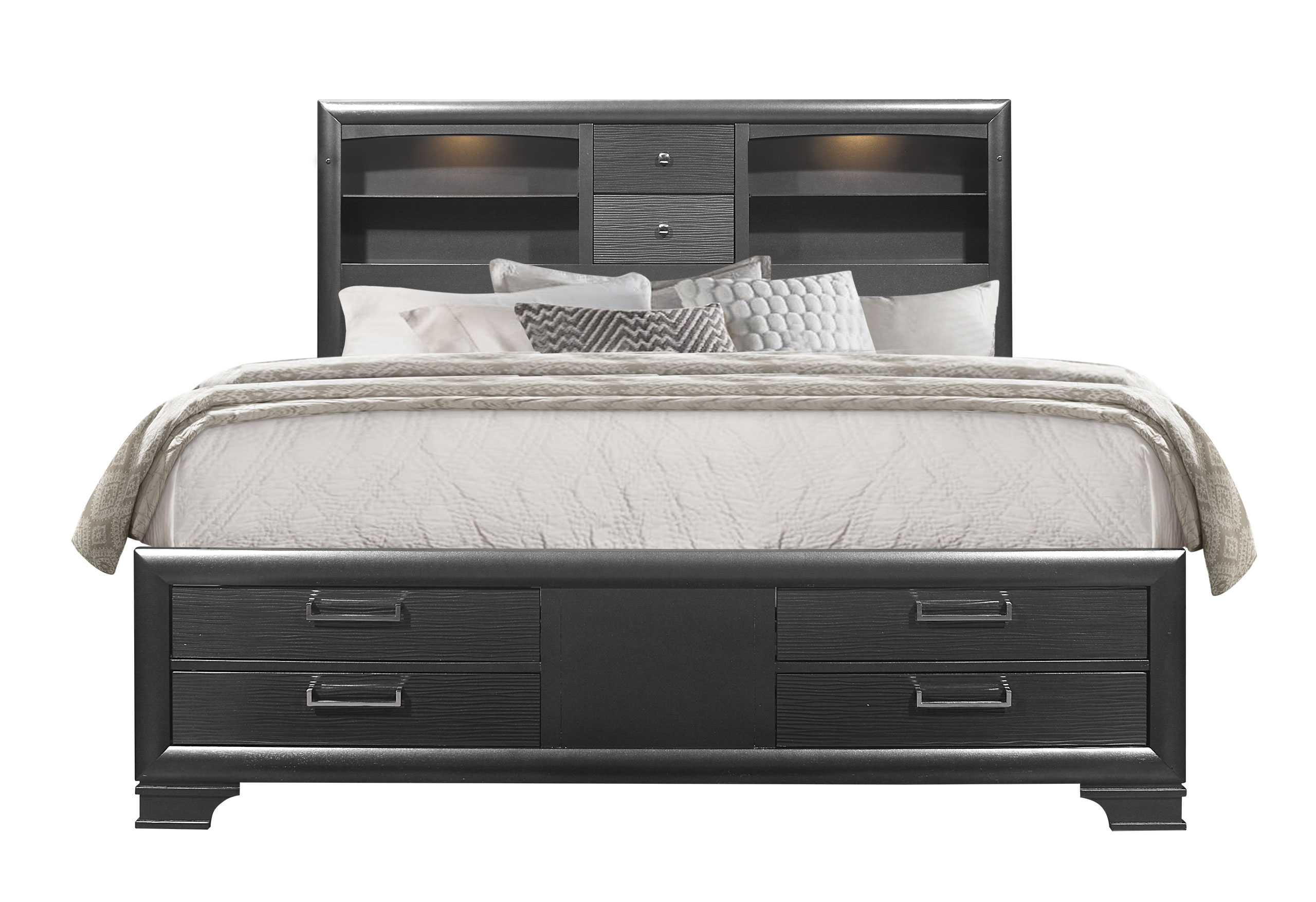 JORDYN GREY QUEEN BED GROUP